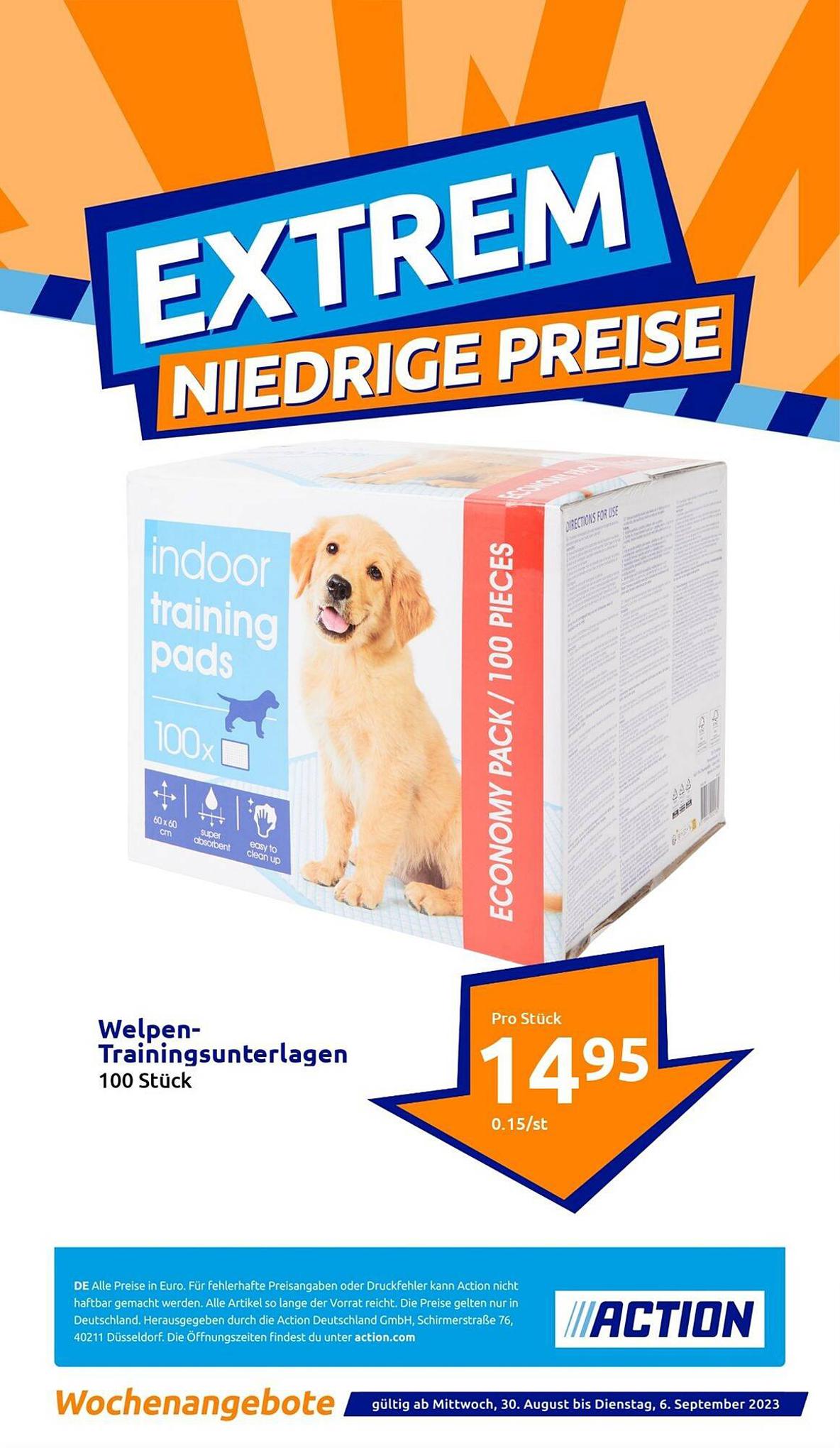 Action Prospekt 30 August – 6 September 2023 Seite 30