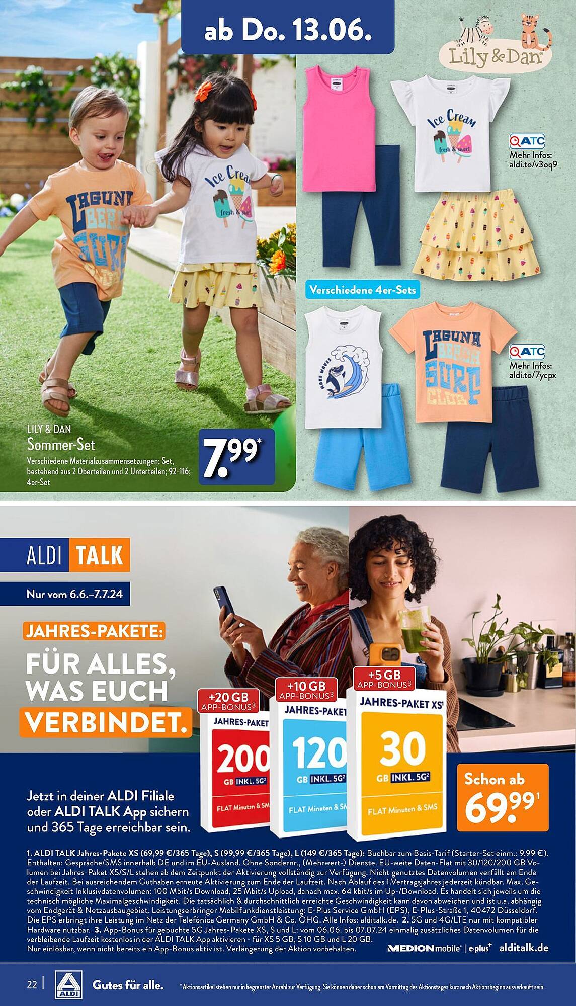 ALDI Nord Prospekt 10 – 15 Juni 2024 Seite 22