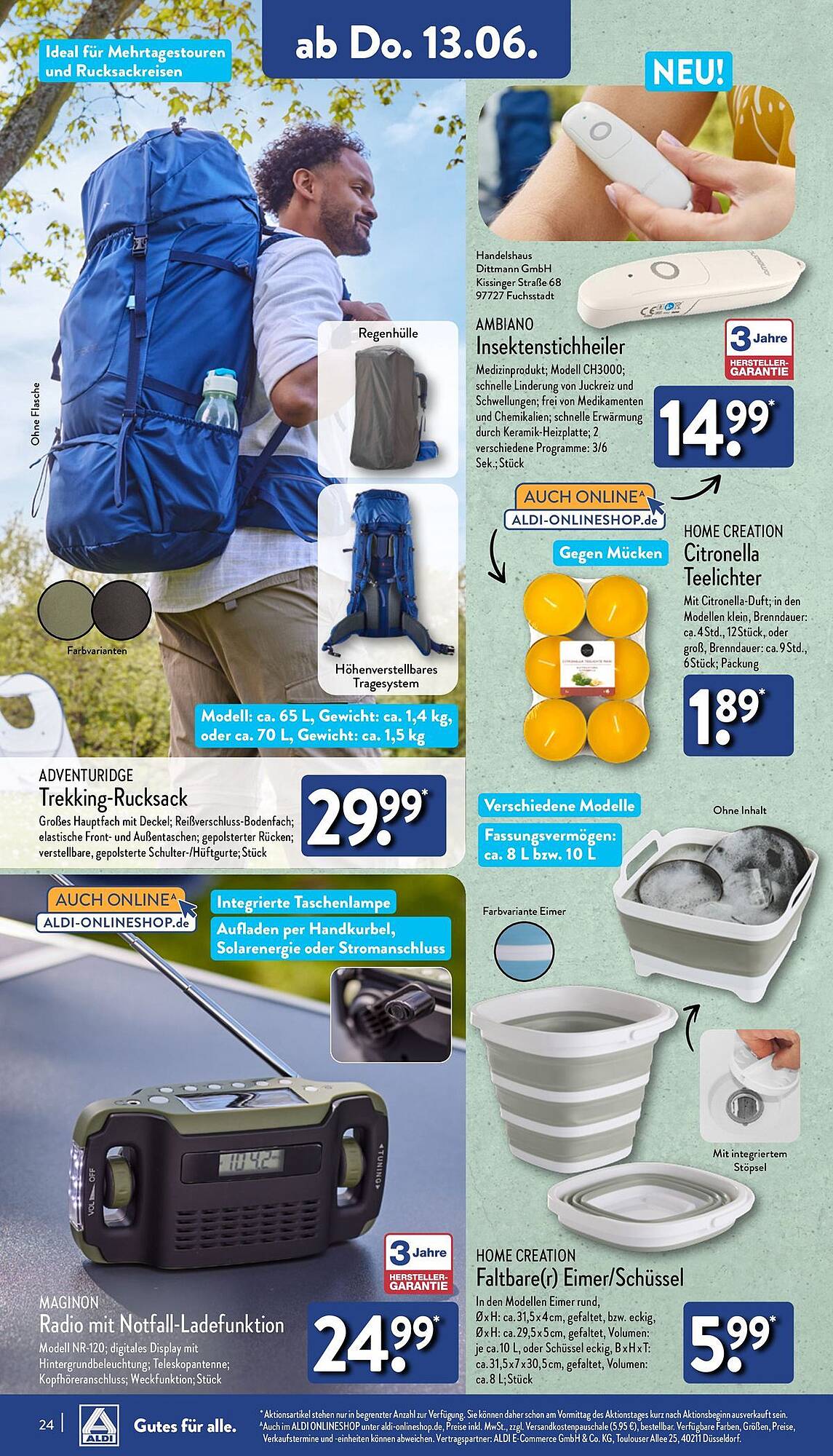 ALDI Nord Prospekt 10 – 15 Juni 2024 Seite 24