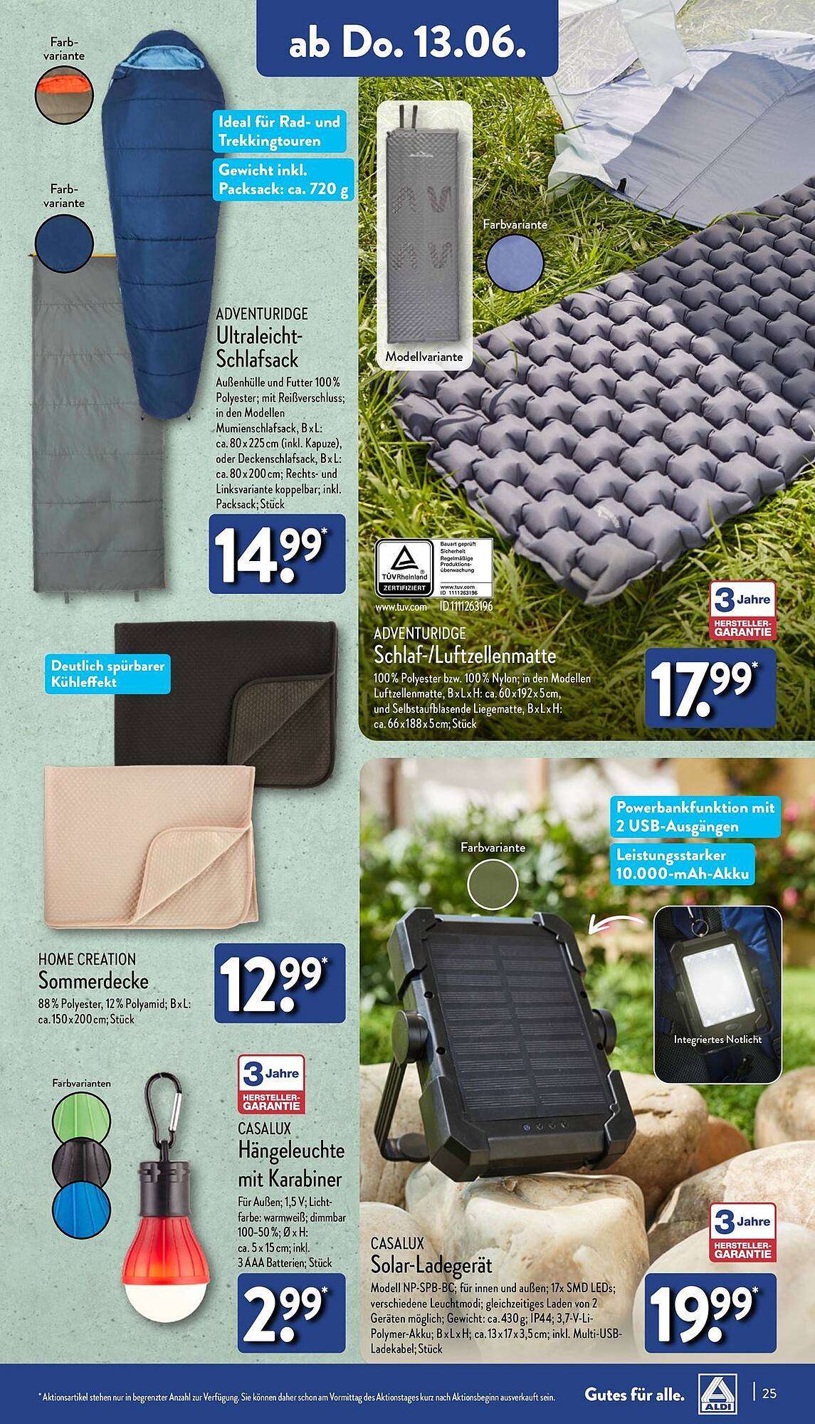 ALDI Nord Prospekt 10 – 15 Juni 2024 Seite 25