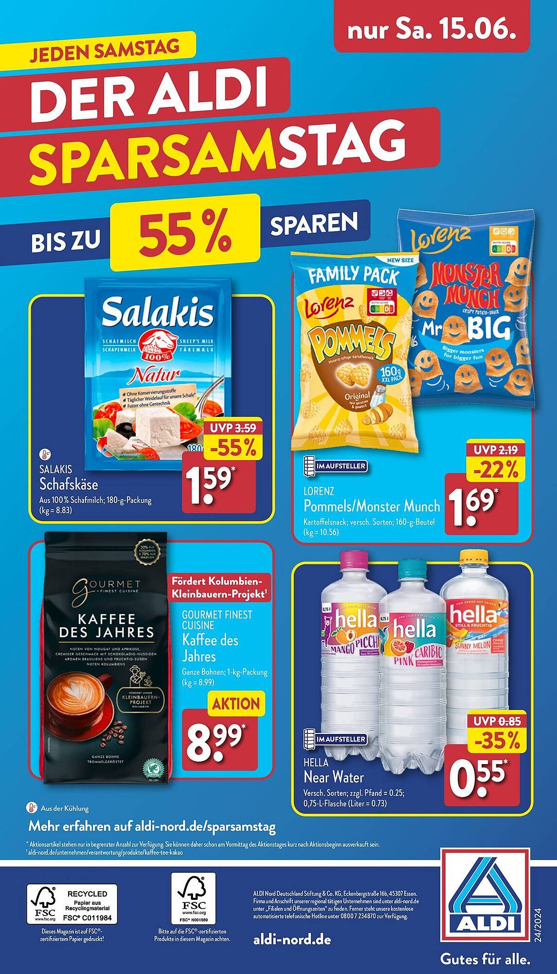 ALDI Nord Prospekt 10 – 15 Juni 2024 Seite 45