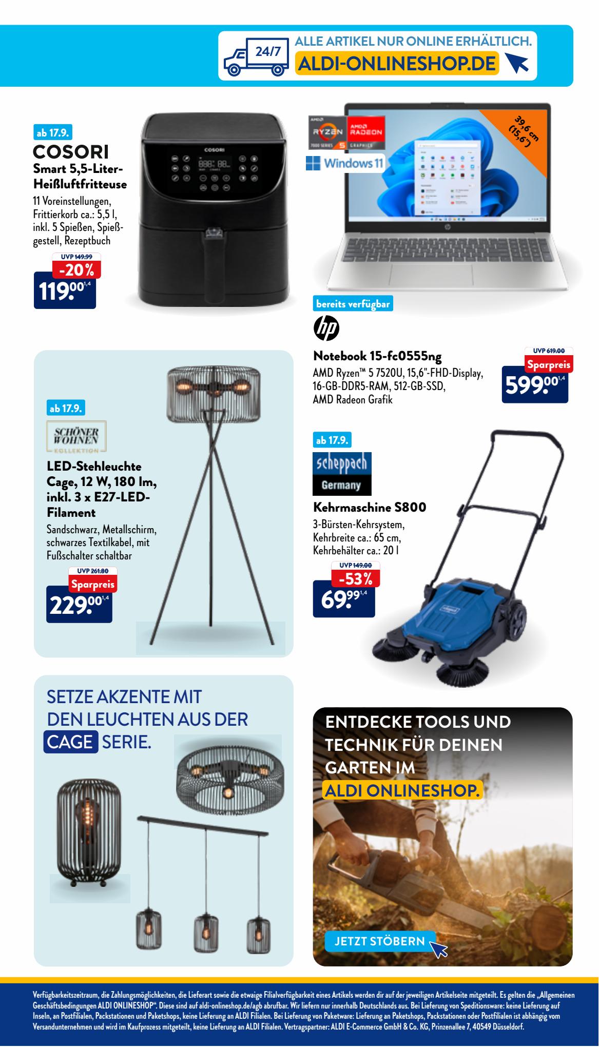 ALDI Nord Prospekt 11 – 14 September 2023 Seite 35