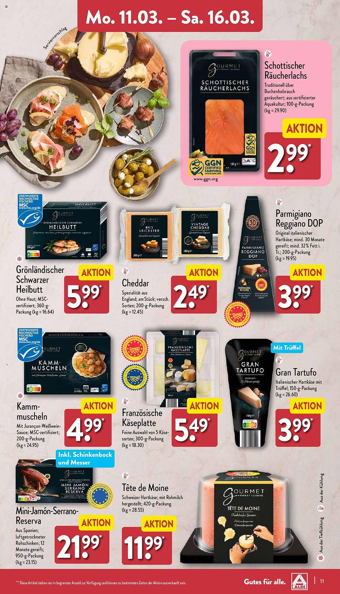 ALDI Nord Prospekt 11 – 16 Marsch 2024 Seite 11