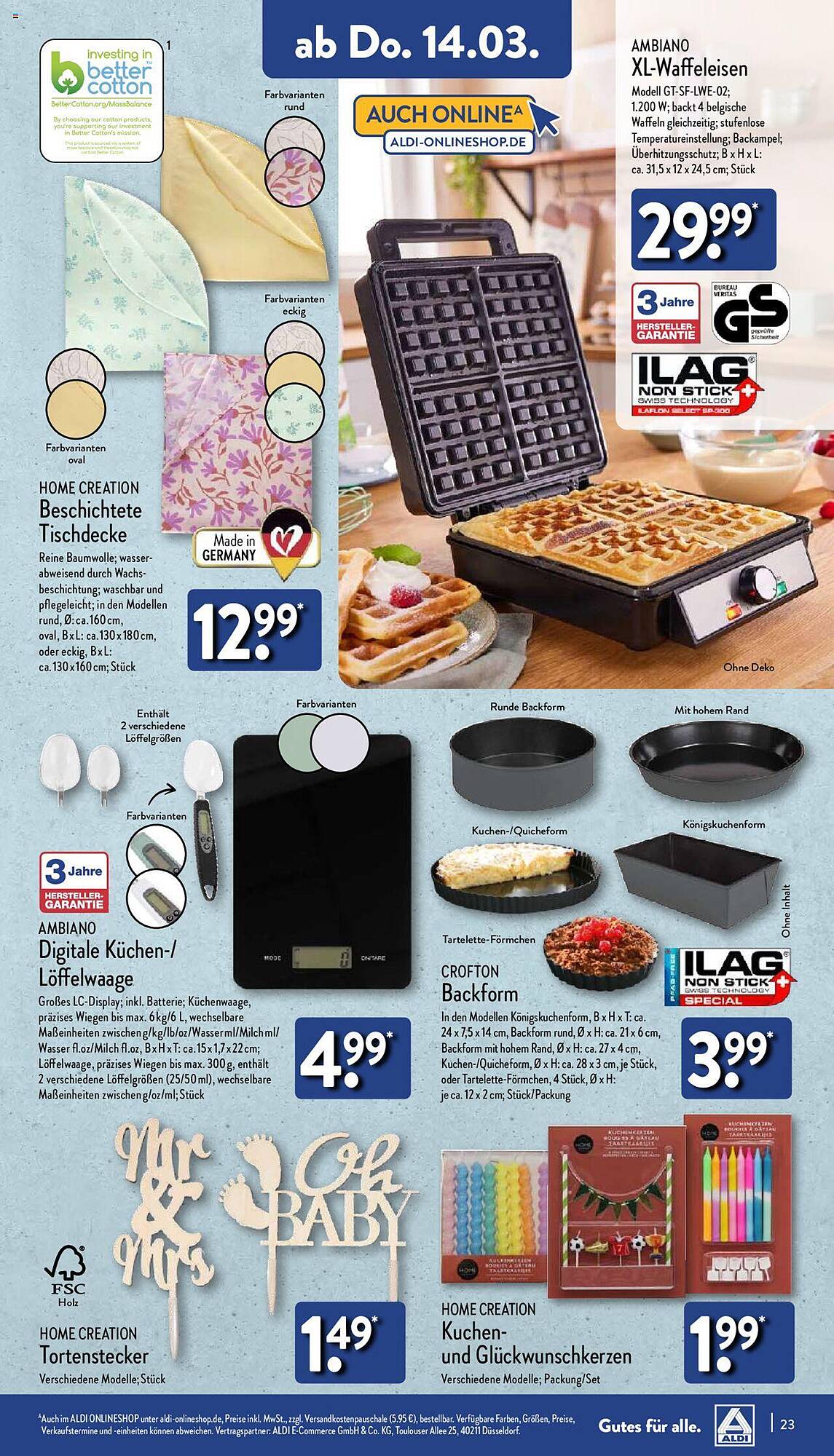 ALDI Nord Prospekt 11 – 16 Marsch 2024 Seite 23