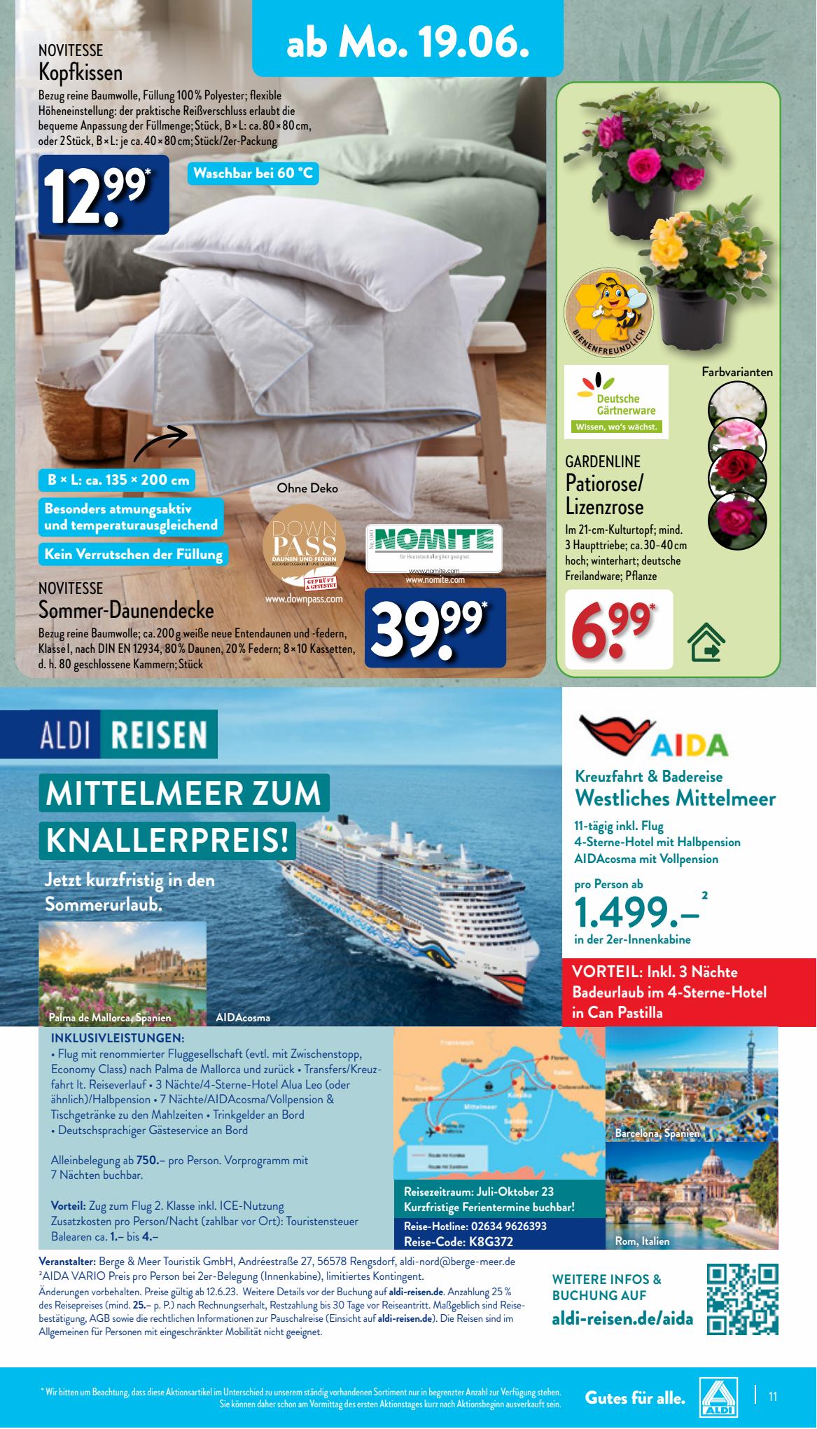 ALDI Nord Prospekt 12 – 15 Juni 2023 Seite 11
