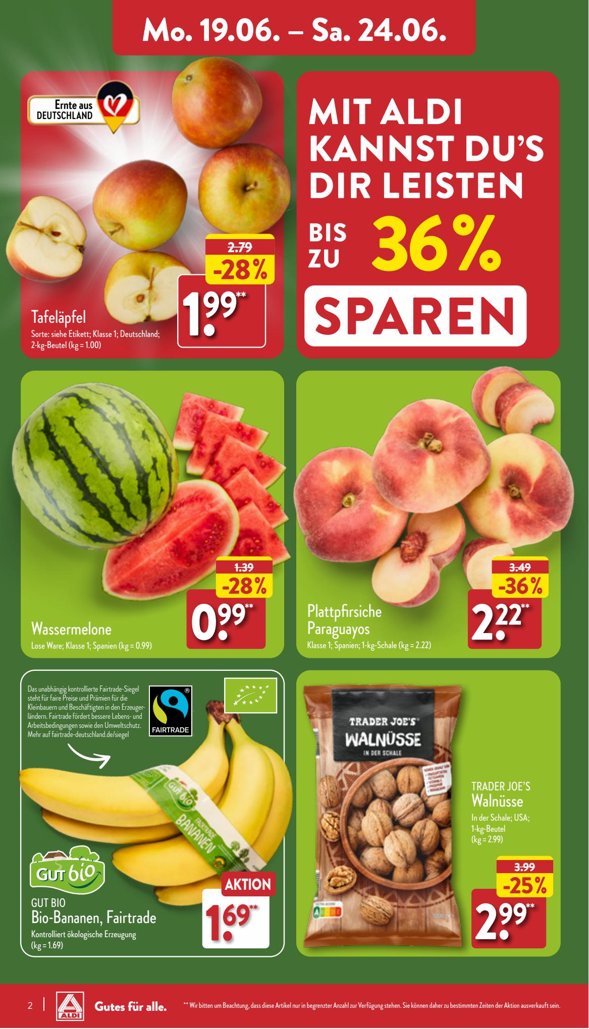 ALDI Nord Prospekt 12 – 15 Juni 2023 Seite 2