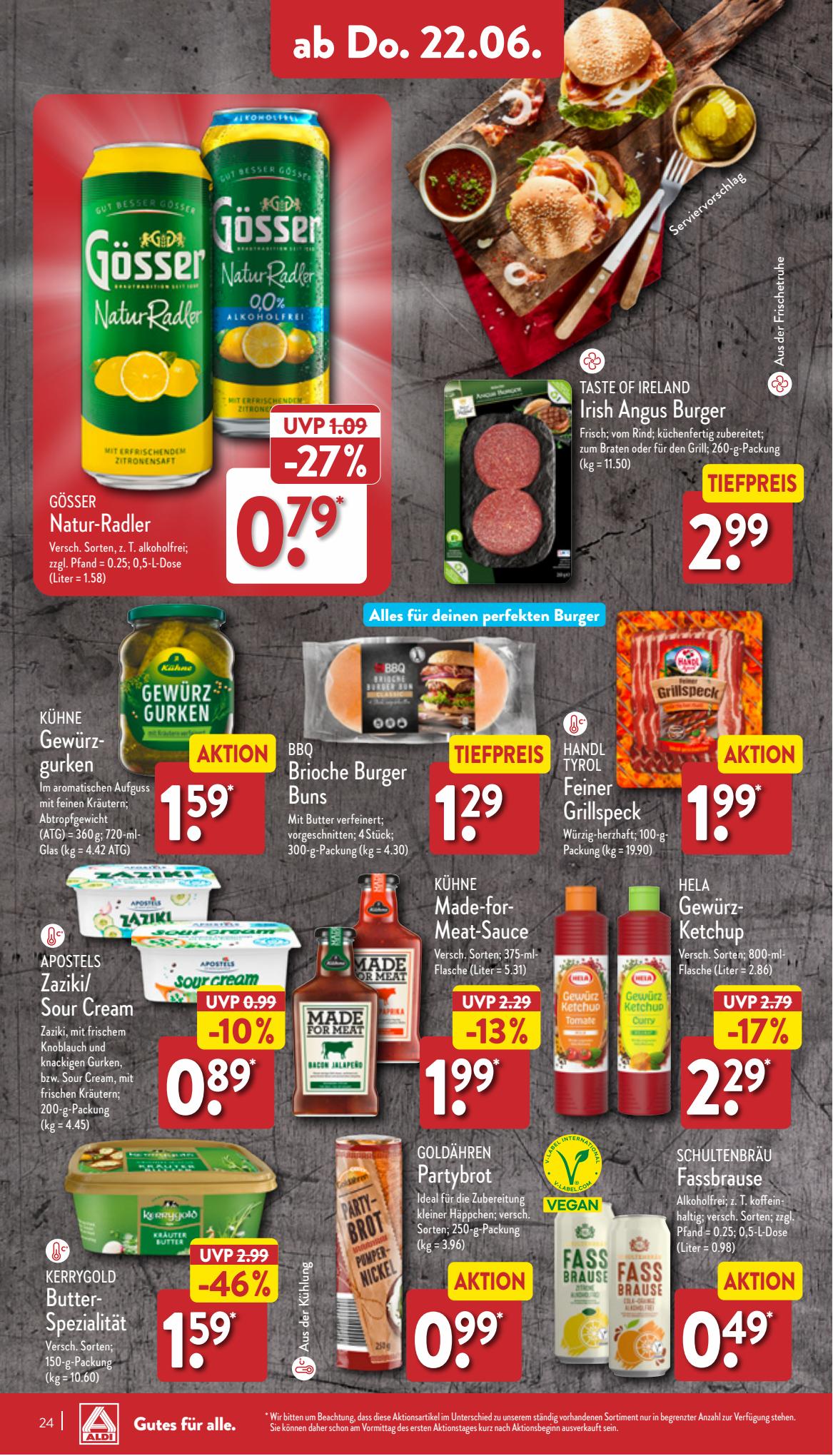 ALDI Nord Prospekt 12 – 15 Juni 2023 Seite 24