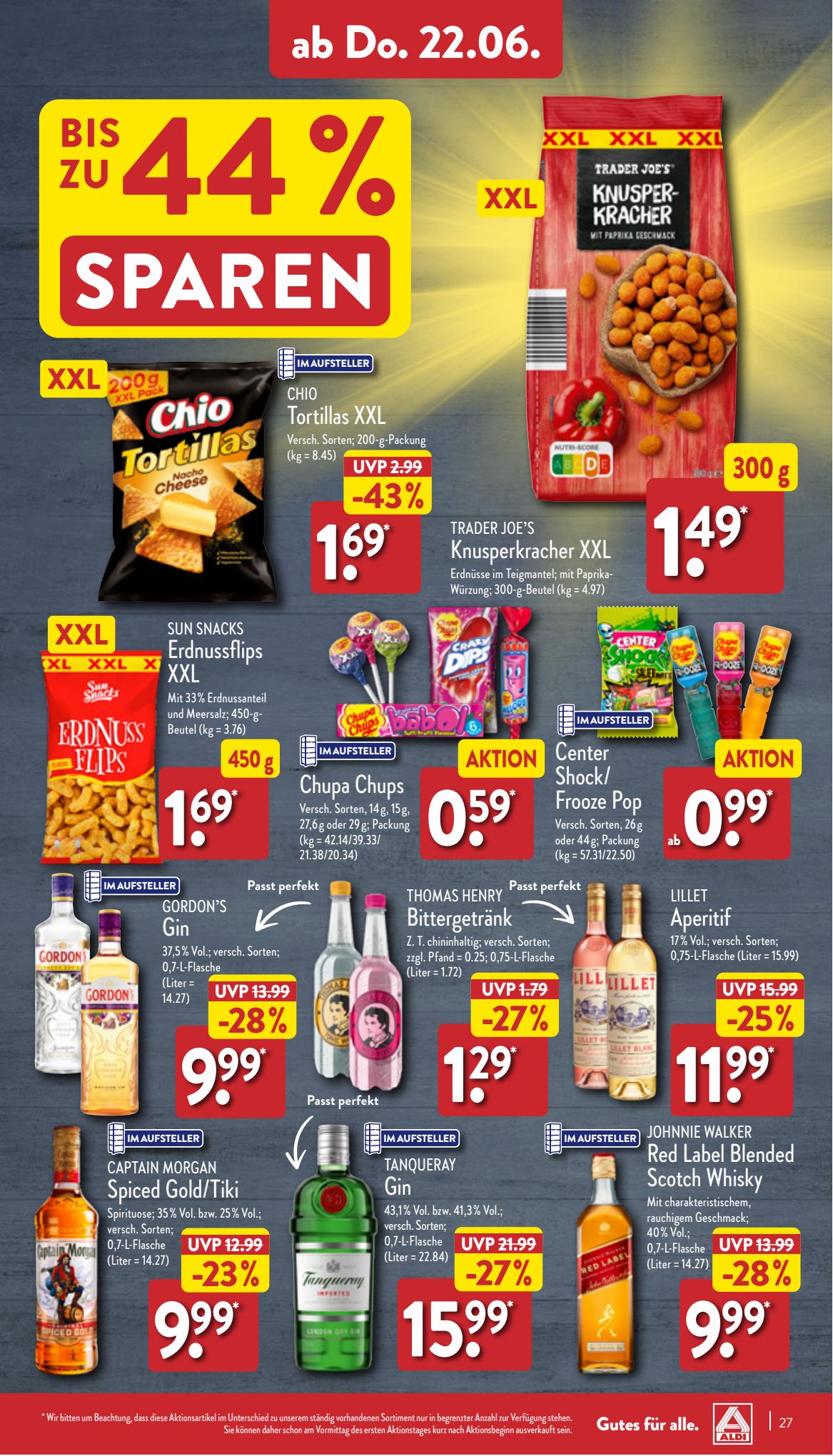ALDI Nord Prospekt 12 – 15 Juni 2023 Seite 27