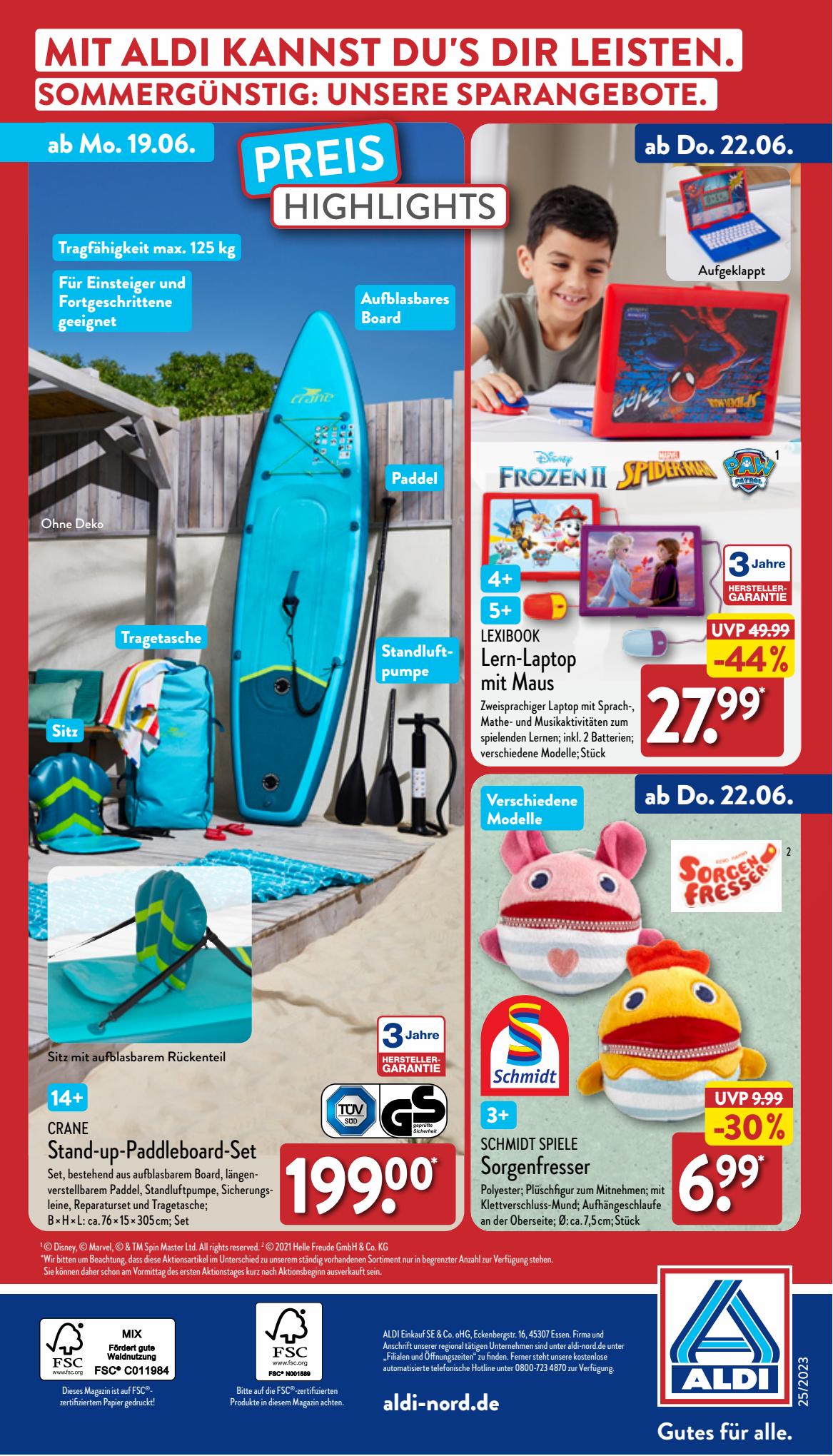 ALDI Nord Prospekt 12 – 15 Juni 2023 Seite 36