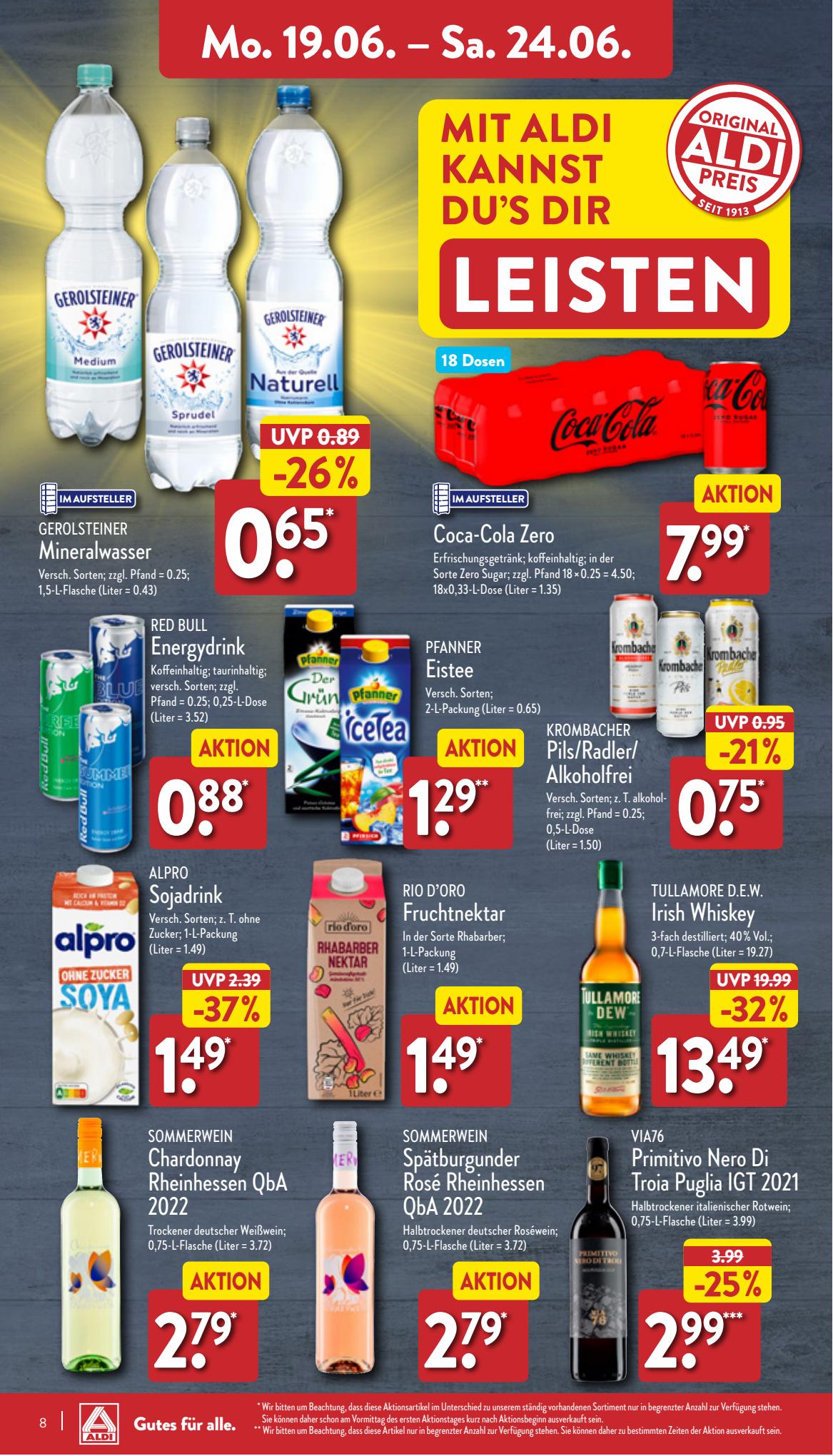 ALDI Nord Prospekt 12 – 15 Juni 2023 Seite 8