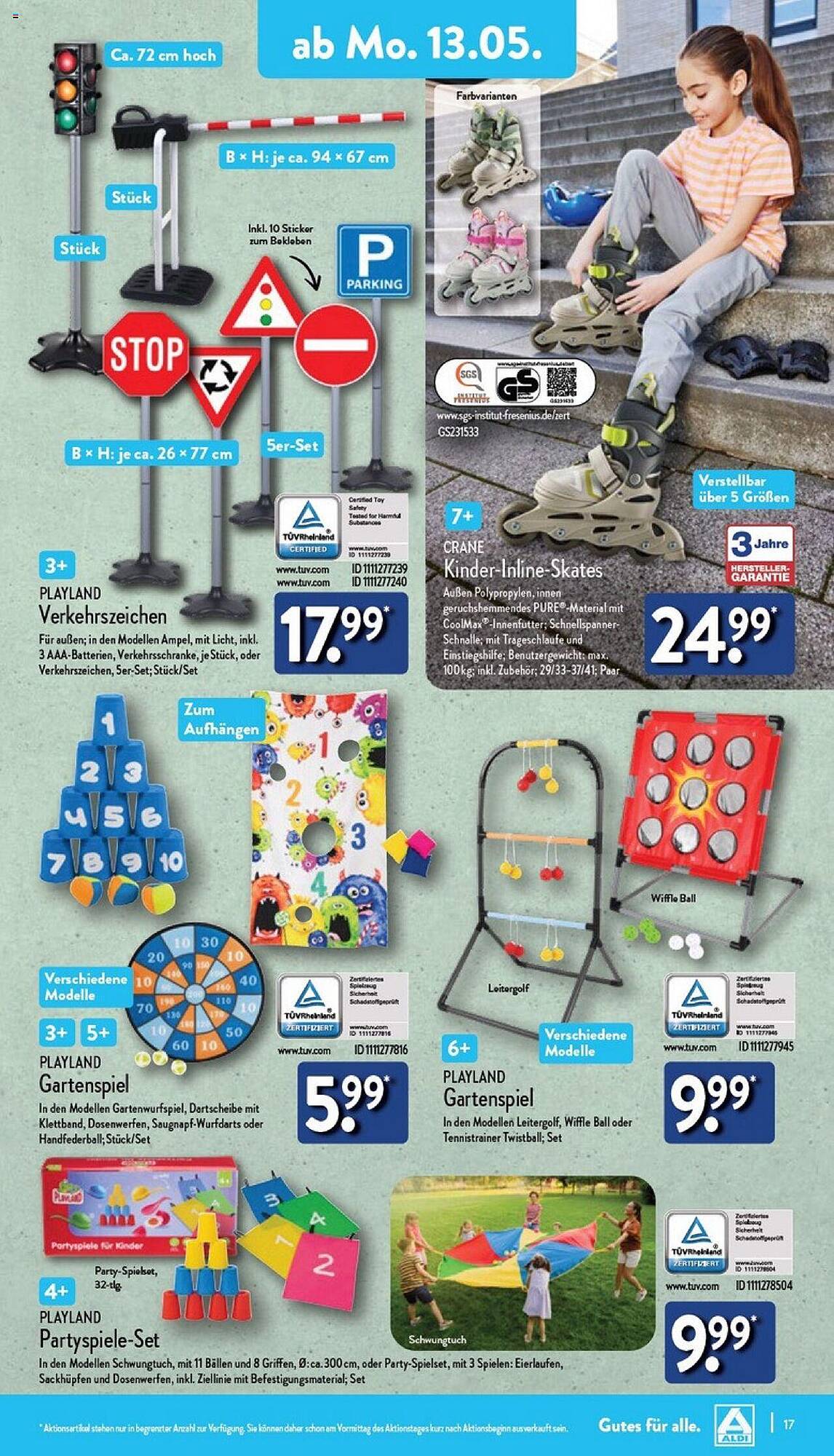 ALDI Nord Prospekt 13 – 18 Mai 2024 Seite 17