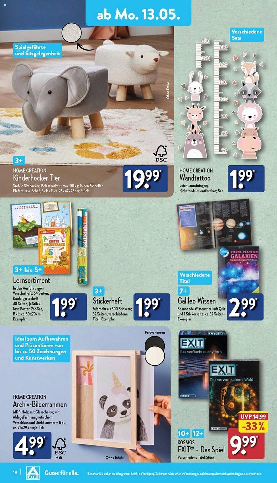 ALDI Nord Prospekt 13 – 18 Mai 2024 Seite 18