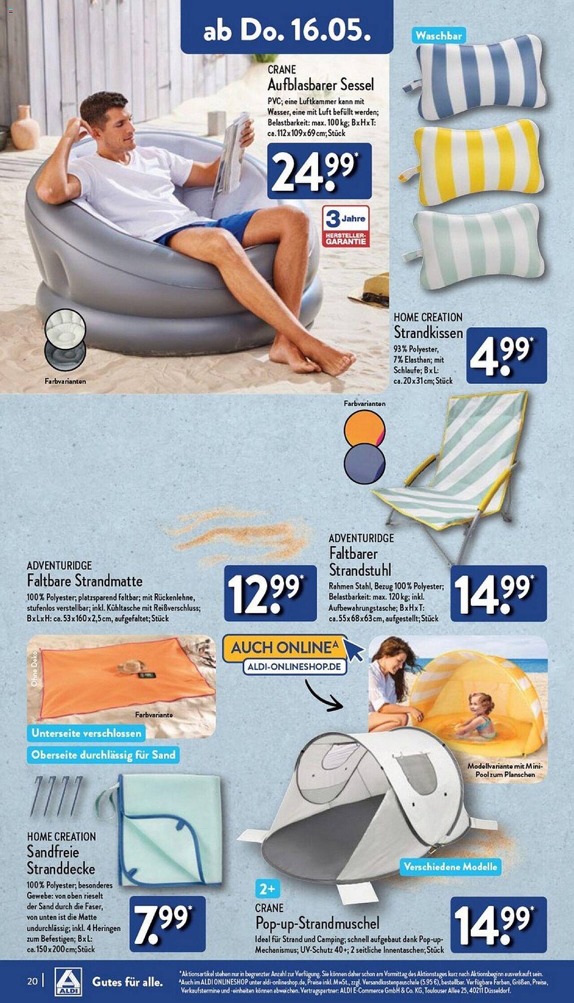 ALDI Nord Prospekt 13 – 18 Mai 2024 Seite 20