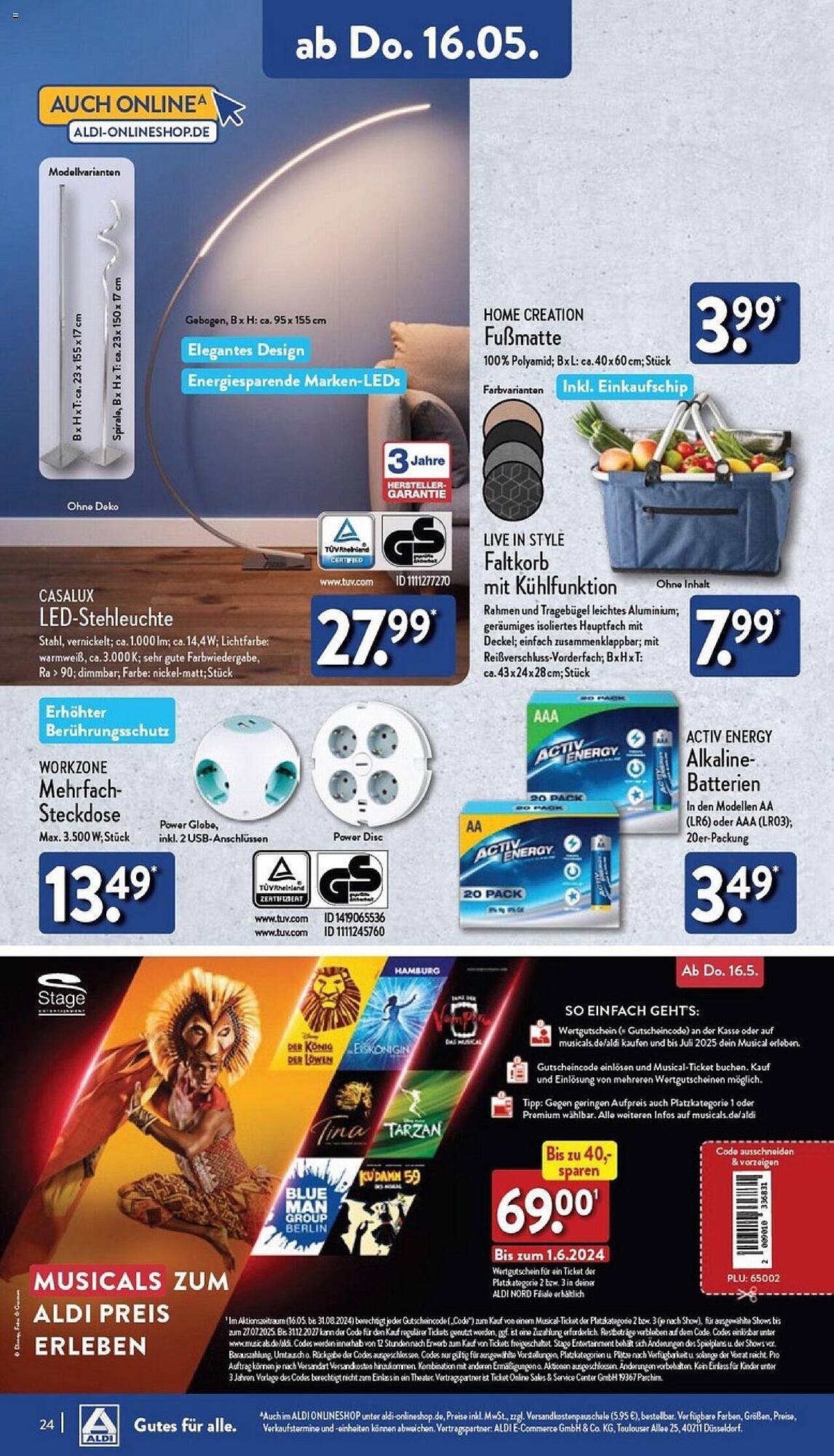 ALDI Nord Prospekt 13 – 18 Mai 2024 Seite 24