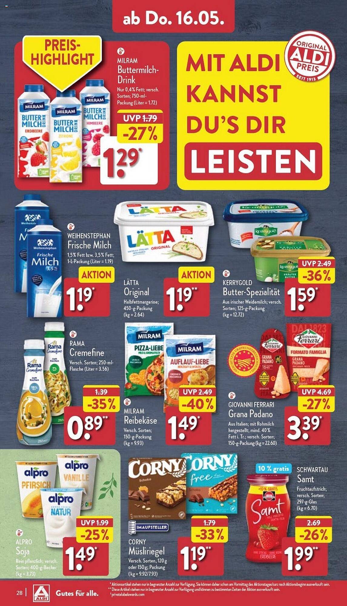 ALDI Nord Prospekt 13 – 18 Mai 2024 Seite 28