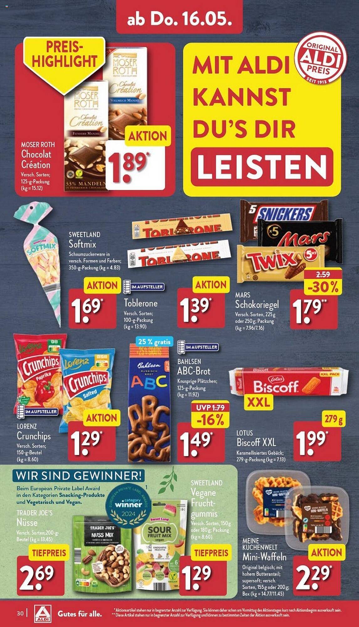 ALDI Nord Prospekt 13 – 18 Mai 2024 Seite 30