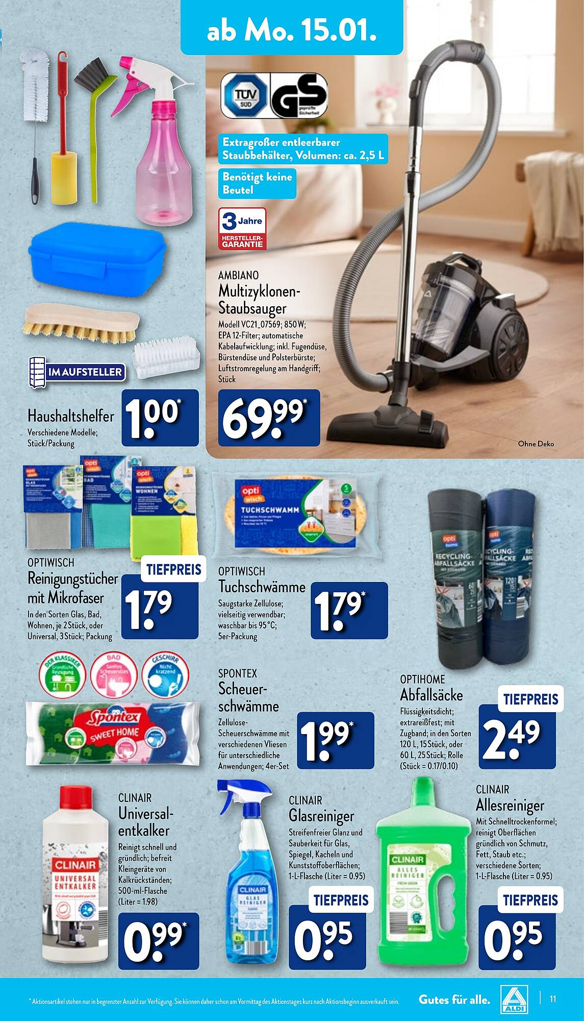 ALDI Nord Prospekt 15 – 20 Januar 2024 Seite 11