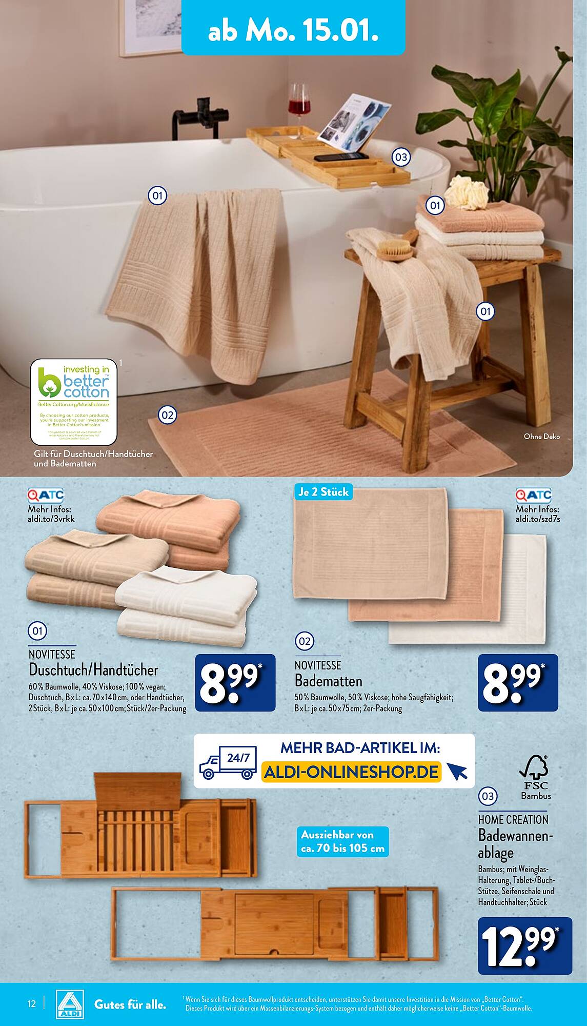 ALDI Nord Prospekt 15 – 20 Januar 2024 Seite 12