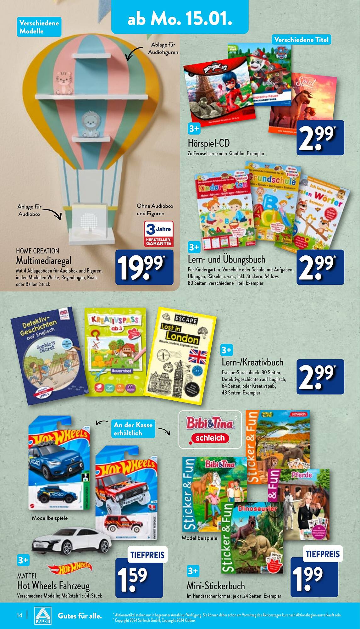 ALDI Nord Prospekt 15 – 20 Januar 2024 Seite 14