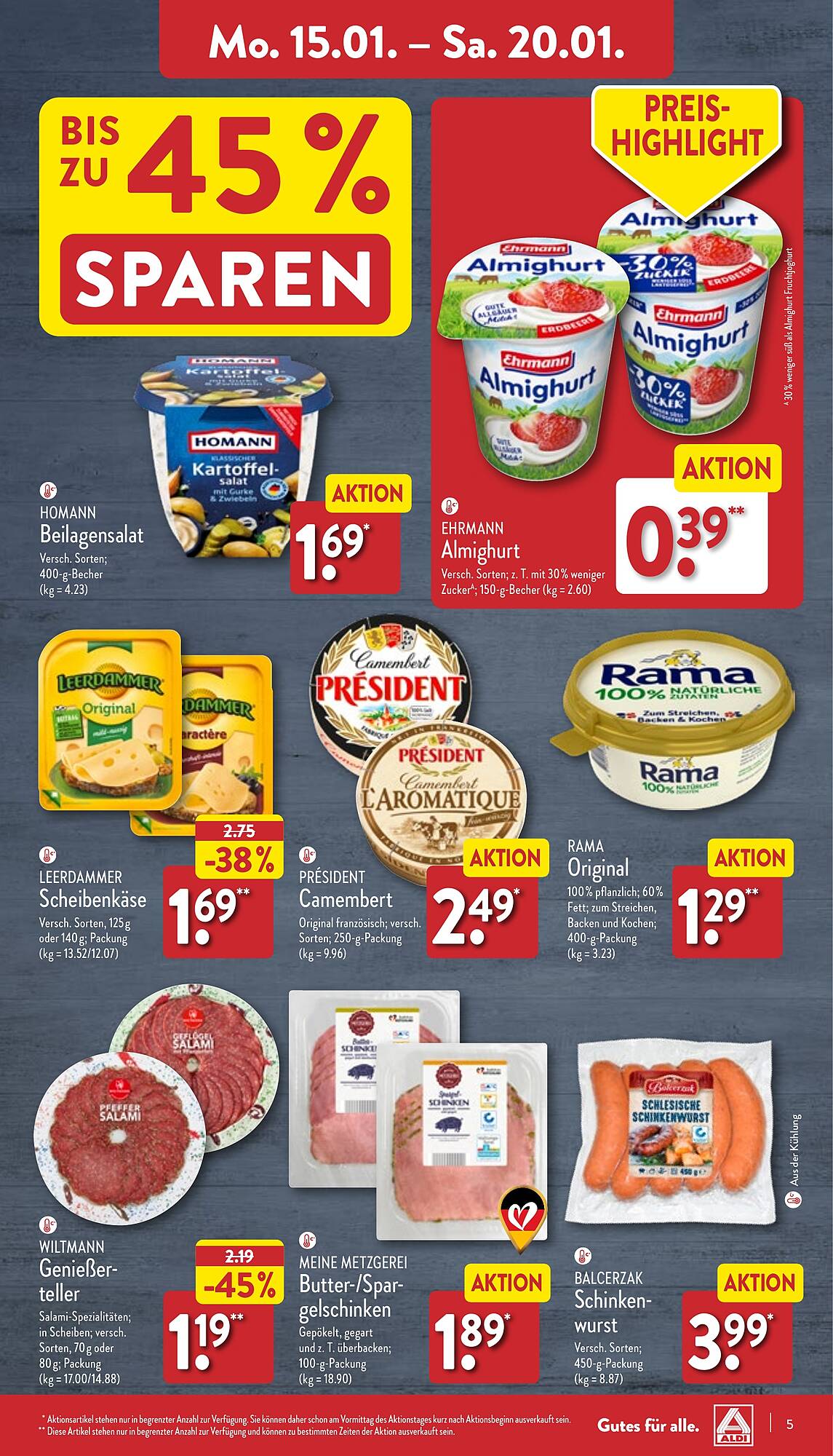 ALDI Nord Prospekt 15 – 20 Januar 2024 Seite 5