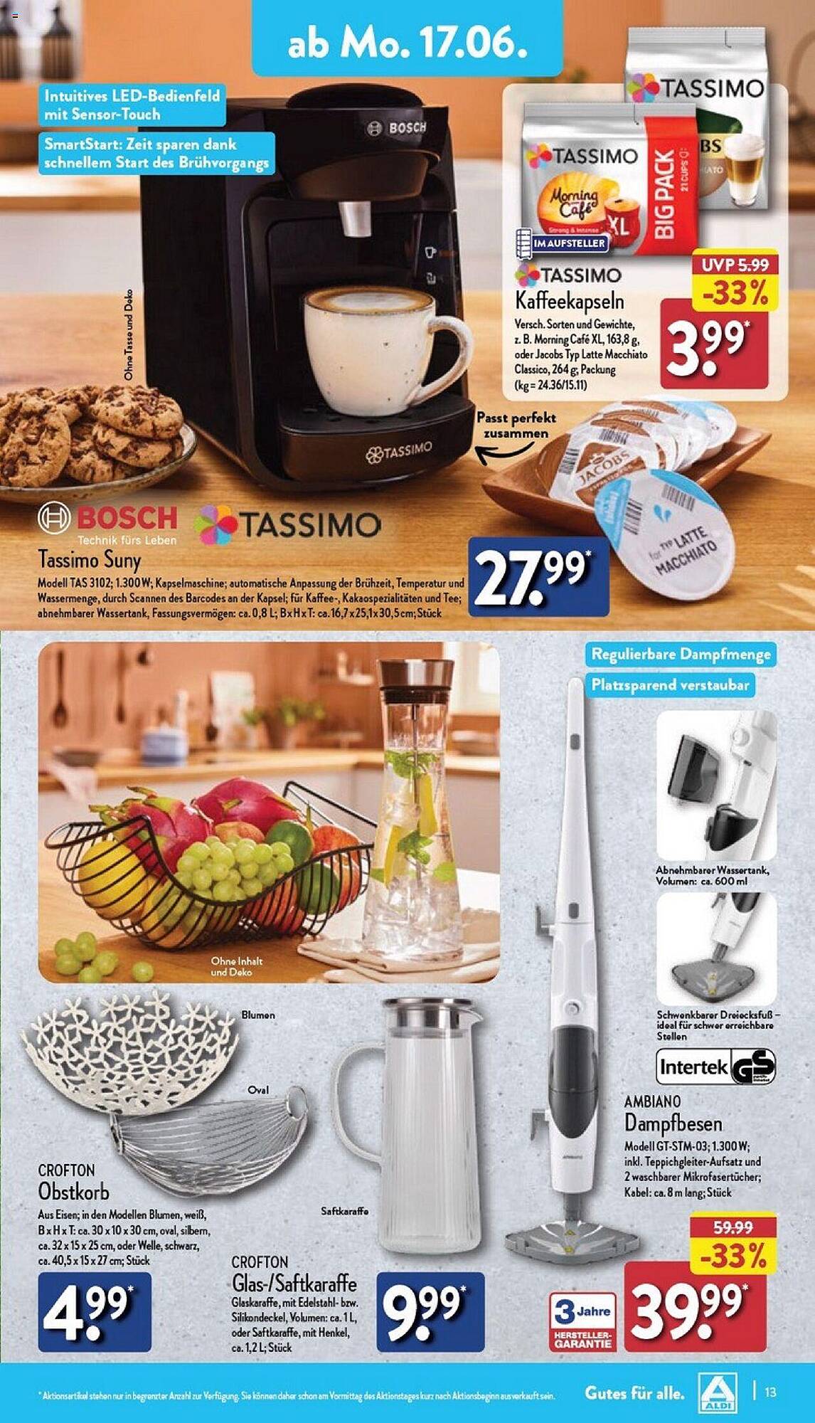 ALDI Nord Prospekt 17 – 22 Juni 2024 Seite 13