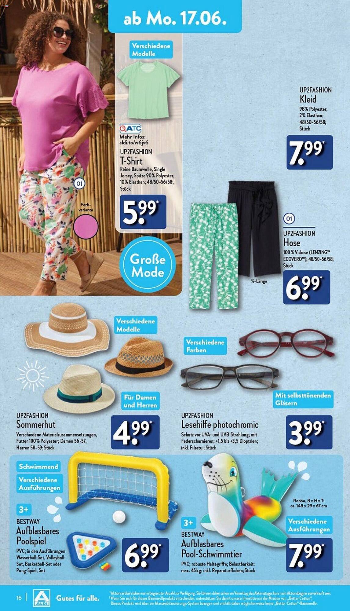 ALDI Nord Prospekt 17 – 22 Juni 2024 Seite 16