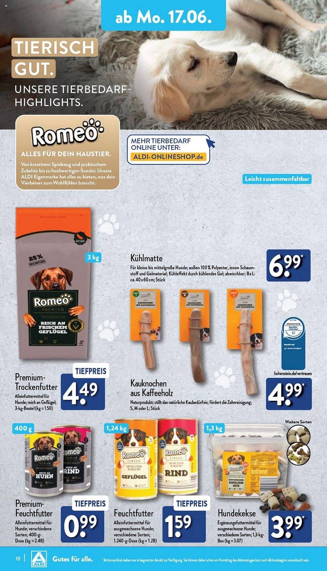 ALDI Nord Prospekt 17 – 22 Juni 2024 Seite 18