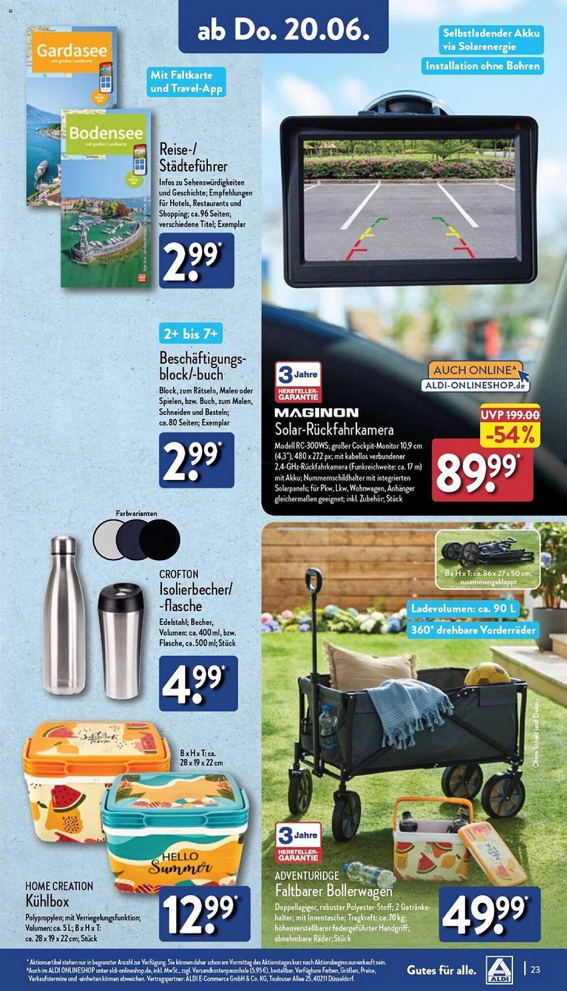 ALDI Nord Prospekt 17 – 22 Juni 2024 Seite 23