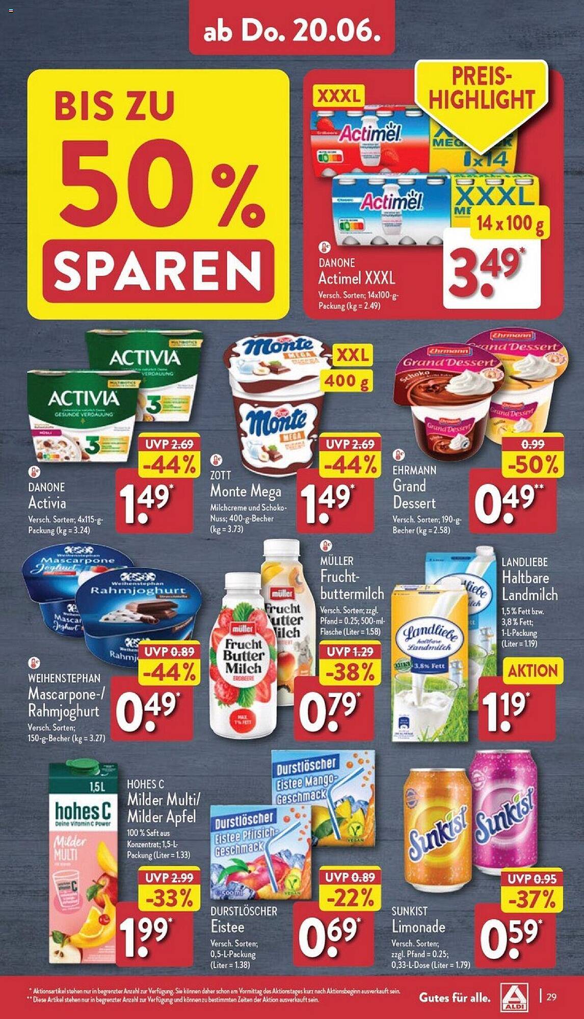 ALDI Nord Prospekt 17 – 22 Juni 2024 Seite 29