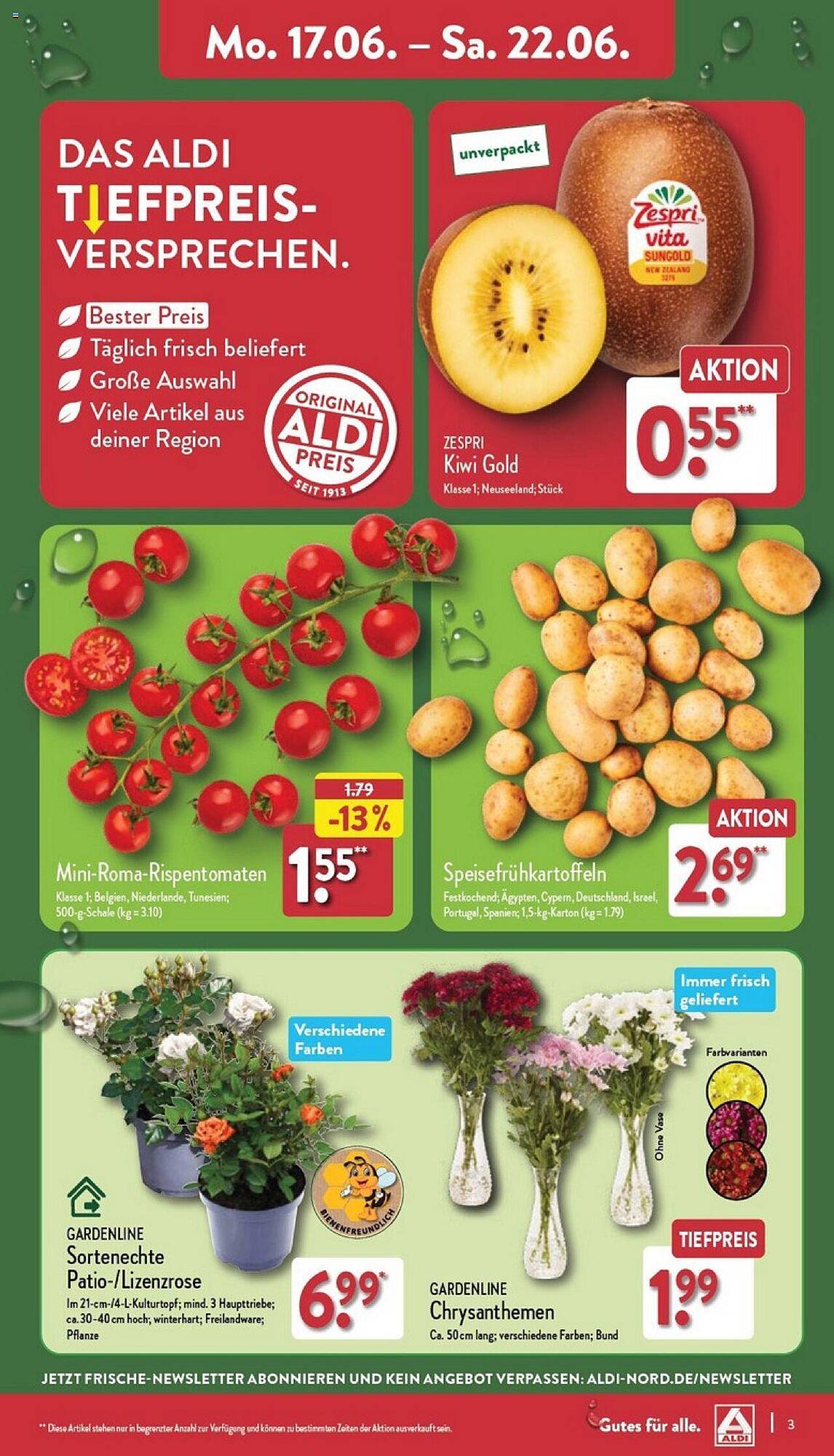 ALDI Nord Prospekt 17 – 22 Juni 2024 Seite 3
