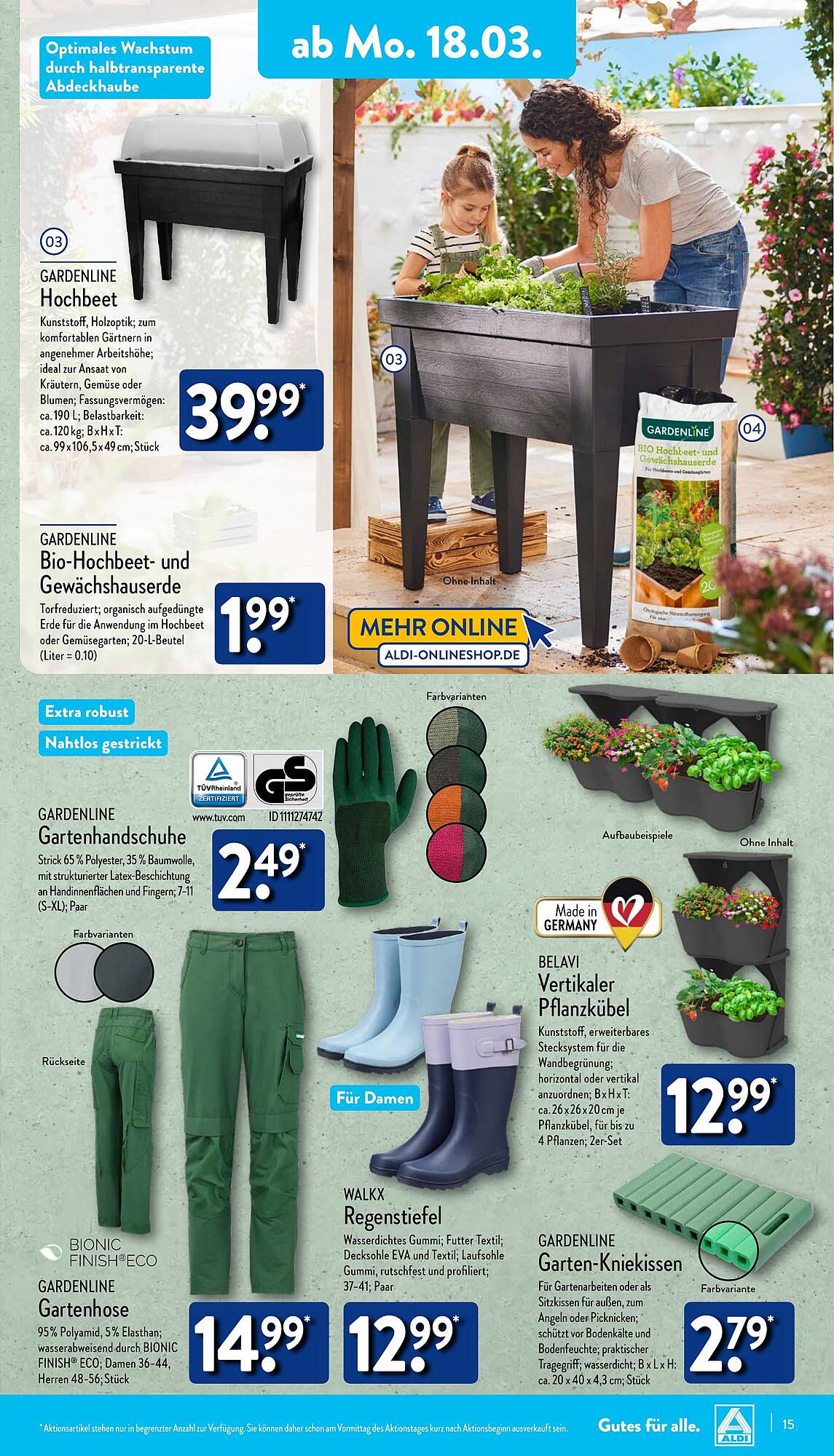 ALDI Nord Prospekt 18 – 23 Marsch 2024 Seite 15