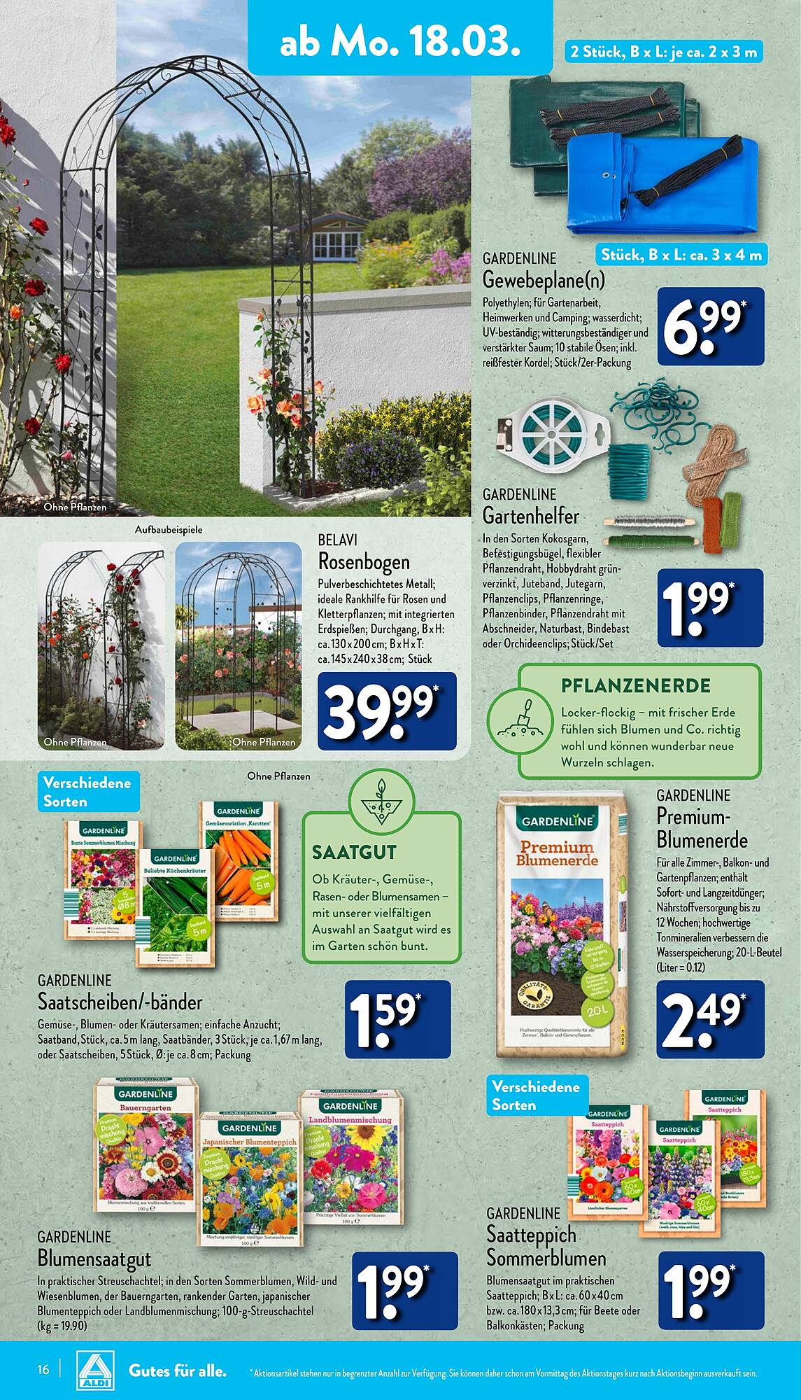 ALDI Nord Prospekt 18 – 23 Marsch 2024 Seite 16