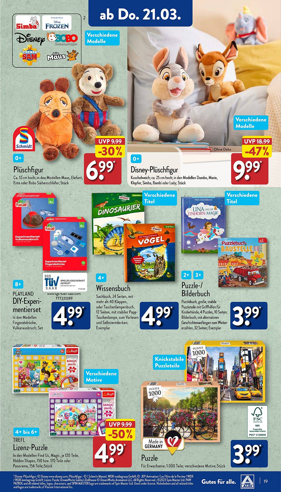 ALDI Nord Prospekt 18 – 23 Marsch 2024 Seite 19