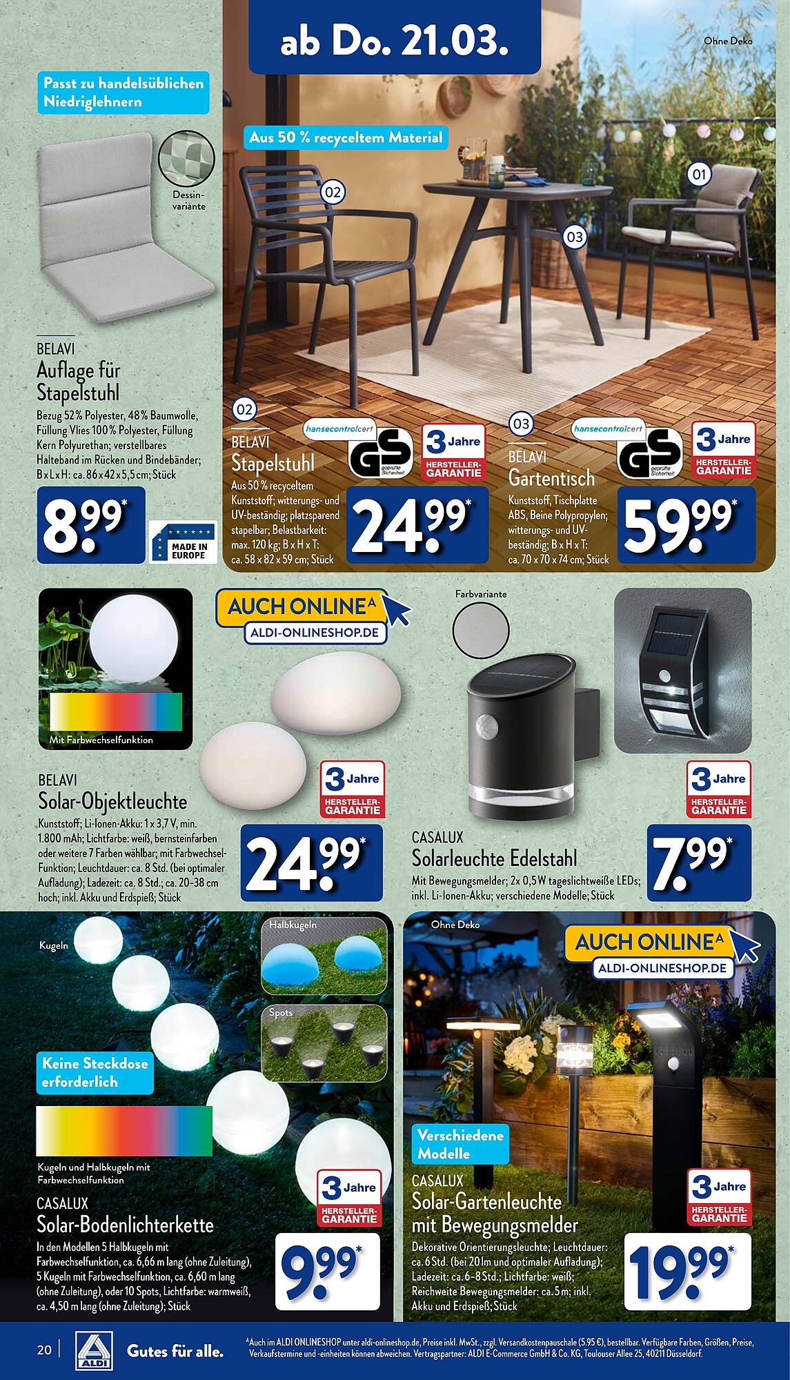 ALDI Nord Prospekt 18 – 23 Marsch 2024 Seite 20