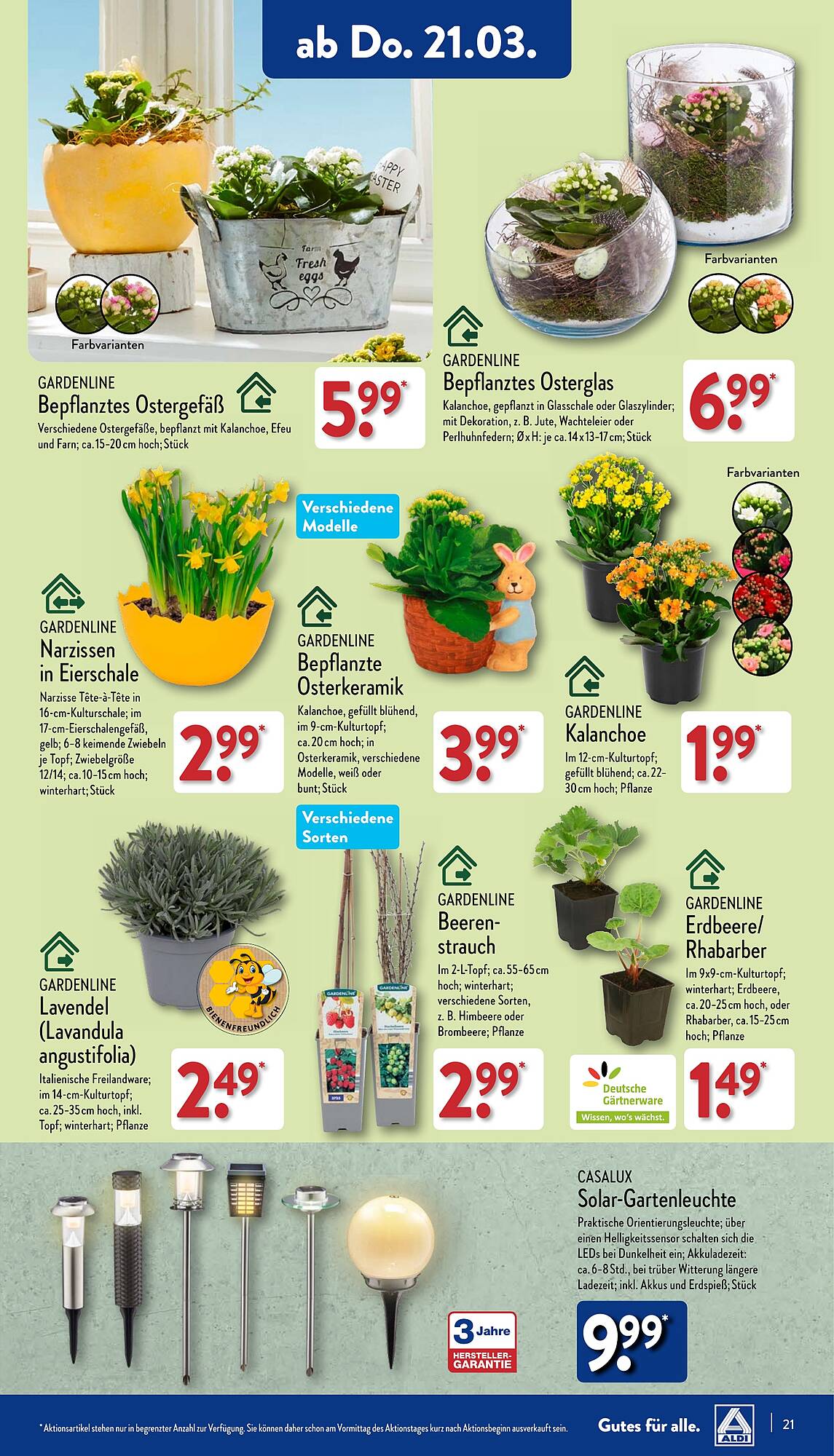 ALDI Nord Prospekt 18 – 23 Marsch 2024 Seite 21