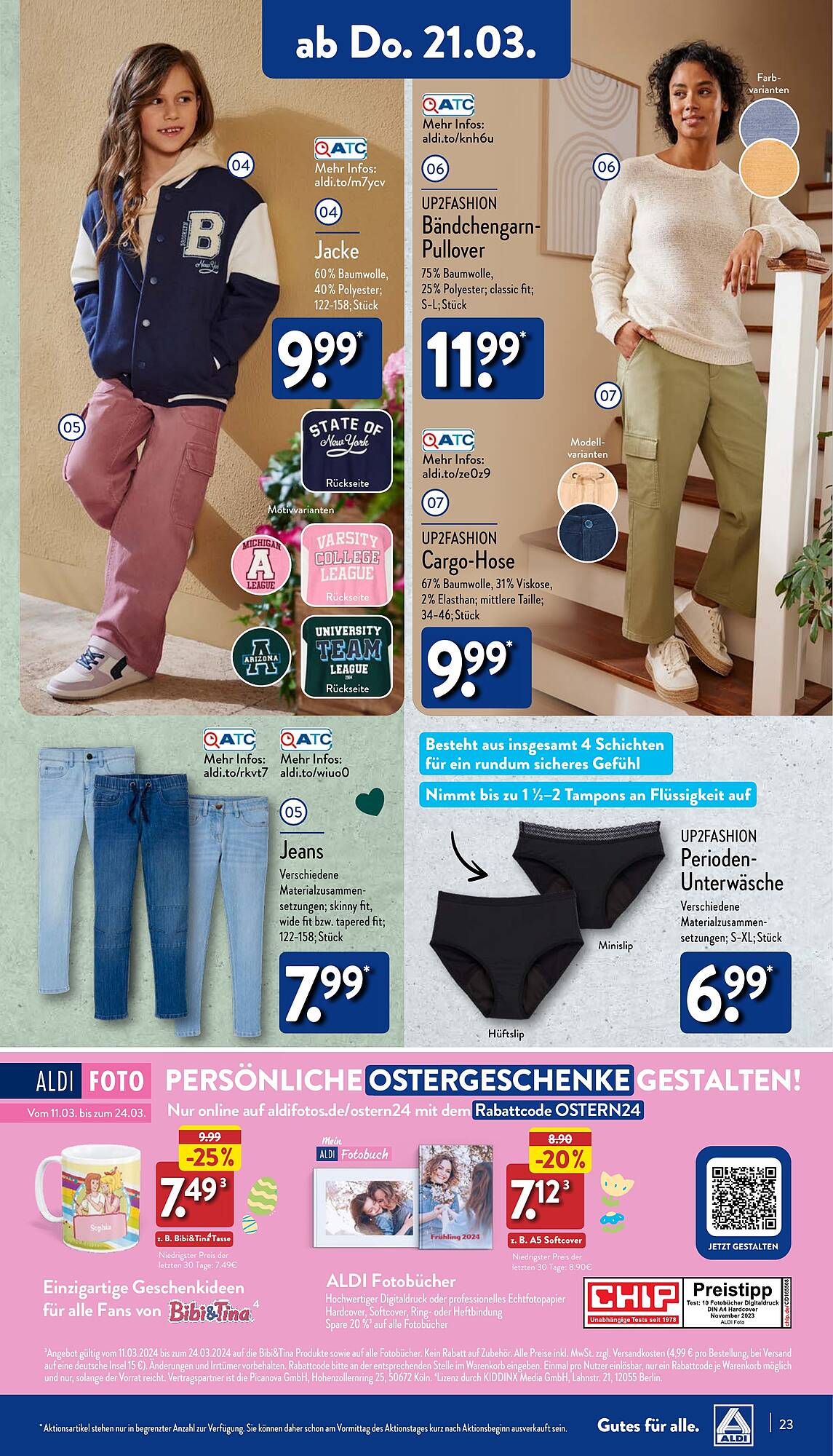 ALDI Nord Prospekt 18 – 23 Marsch 2024 Seite 23