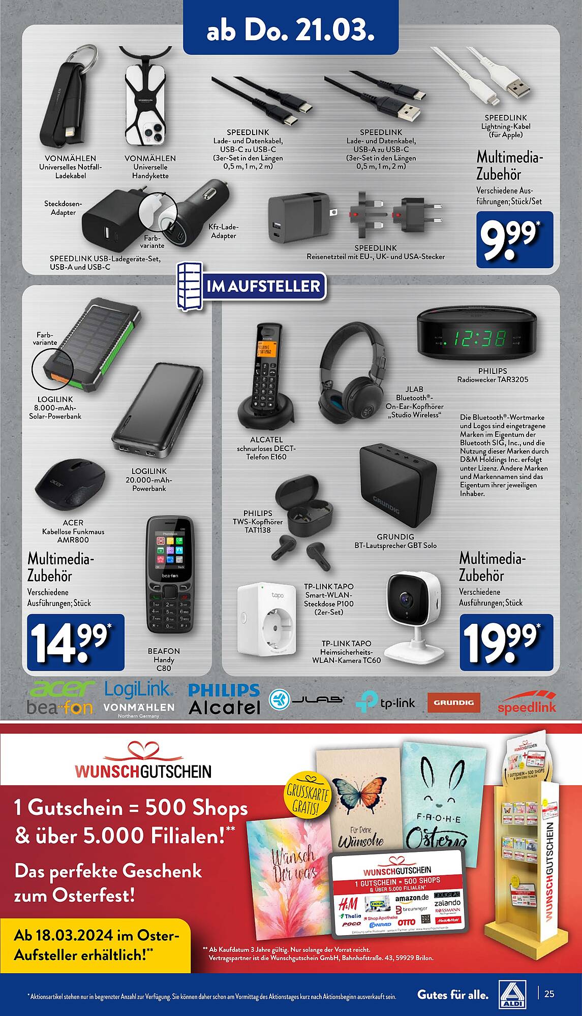 ALDI Nord Prospekt 18 – 23 Marsch 2024 Seite 25