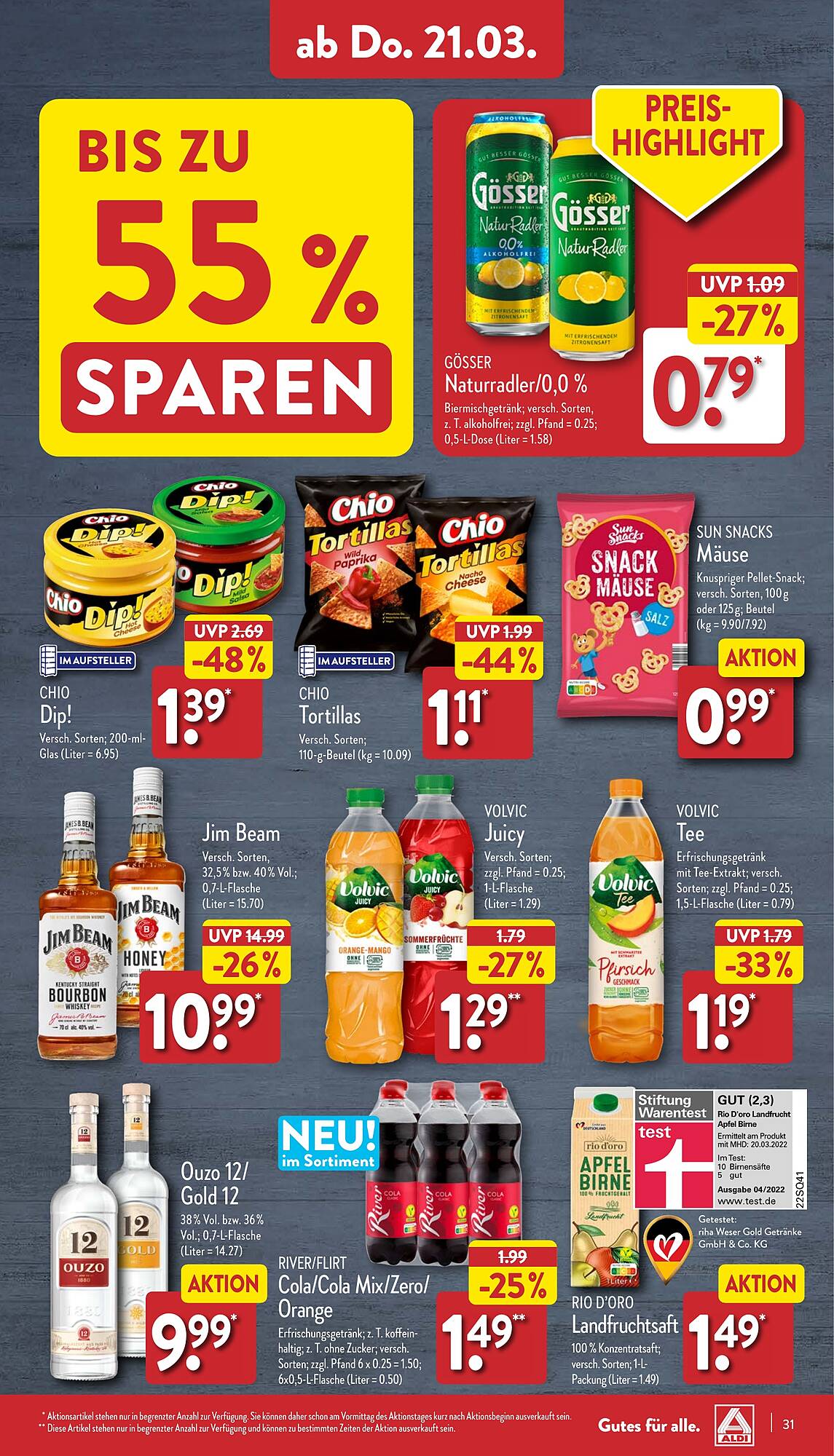 ALDI Nord Prospekt 18 – 23 Marsch 2024 Seite 31