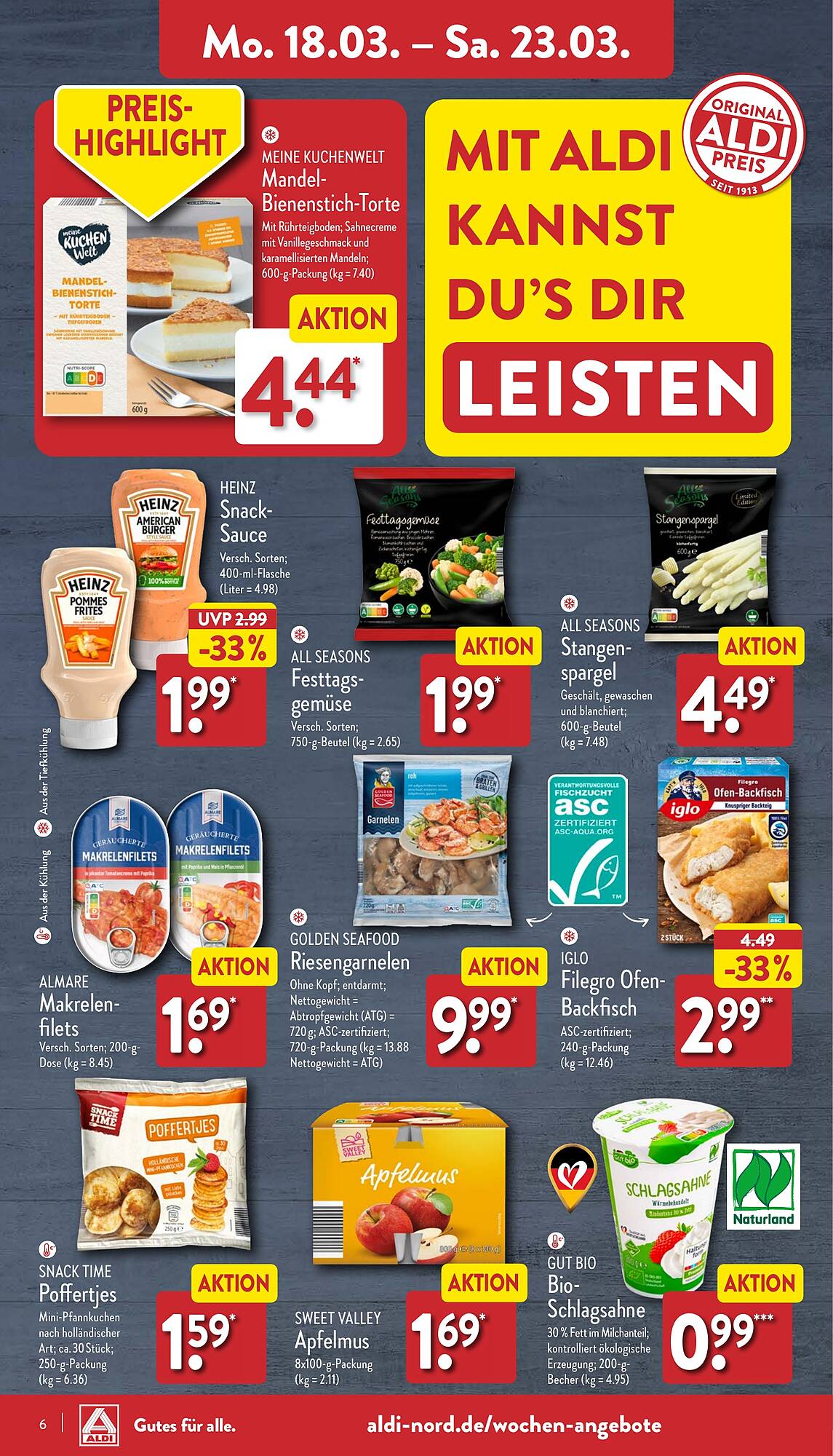 ALDI Nord Prospekt 18 – 23 Marsch 2024 Seite 6