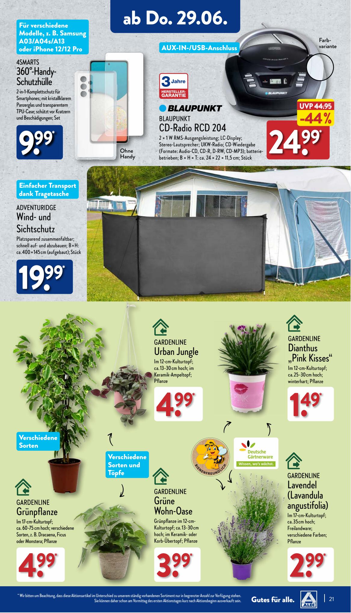 ALDI Nord Prospekt 19 Juni – 1 Juli 2023 Seite 21