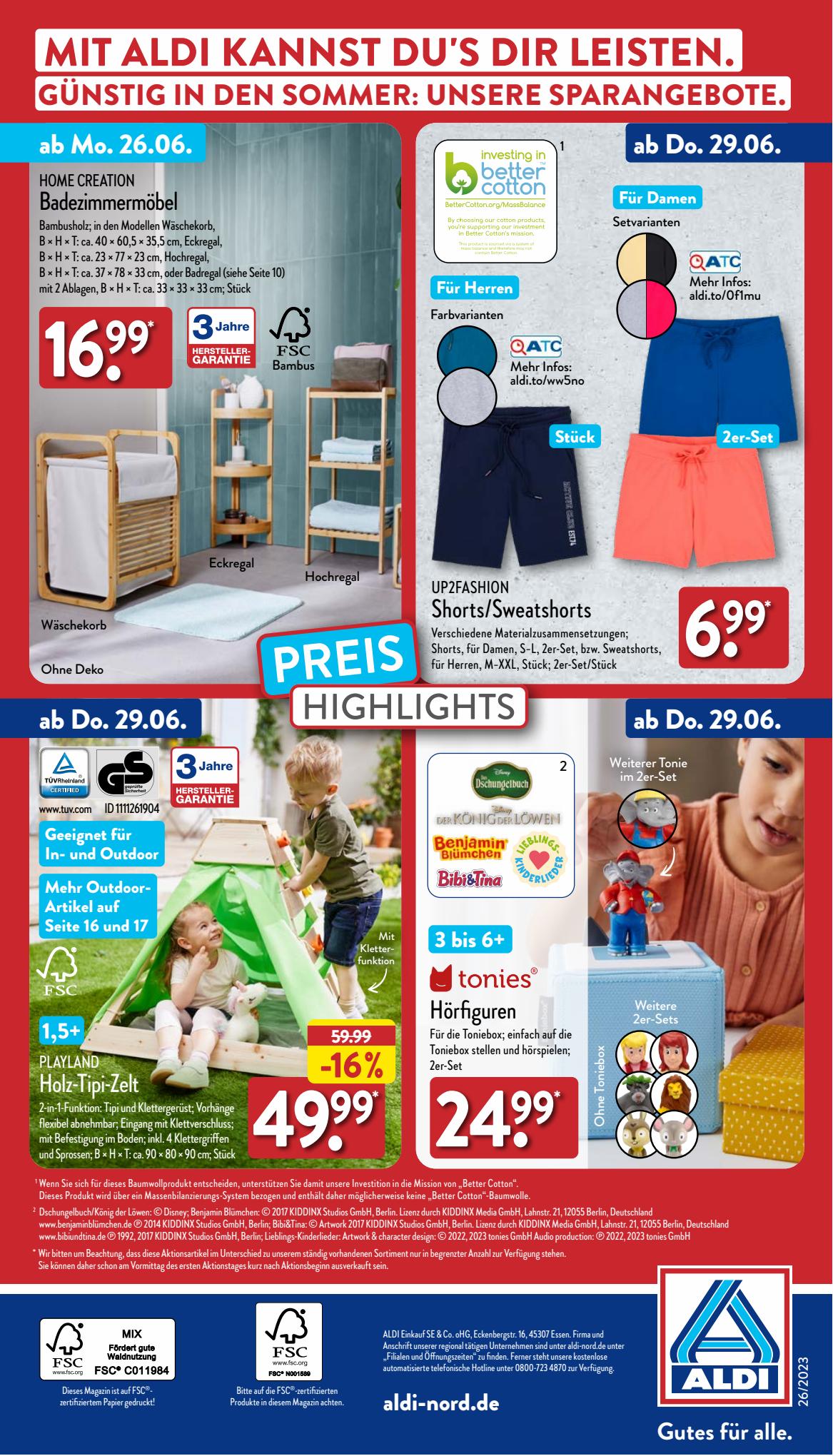 ALDI Nord Prospekt 19 Juni – 1 Juli 2023 Seite 37