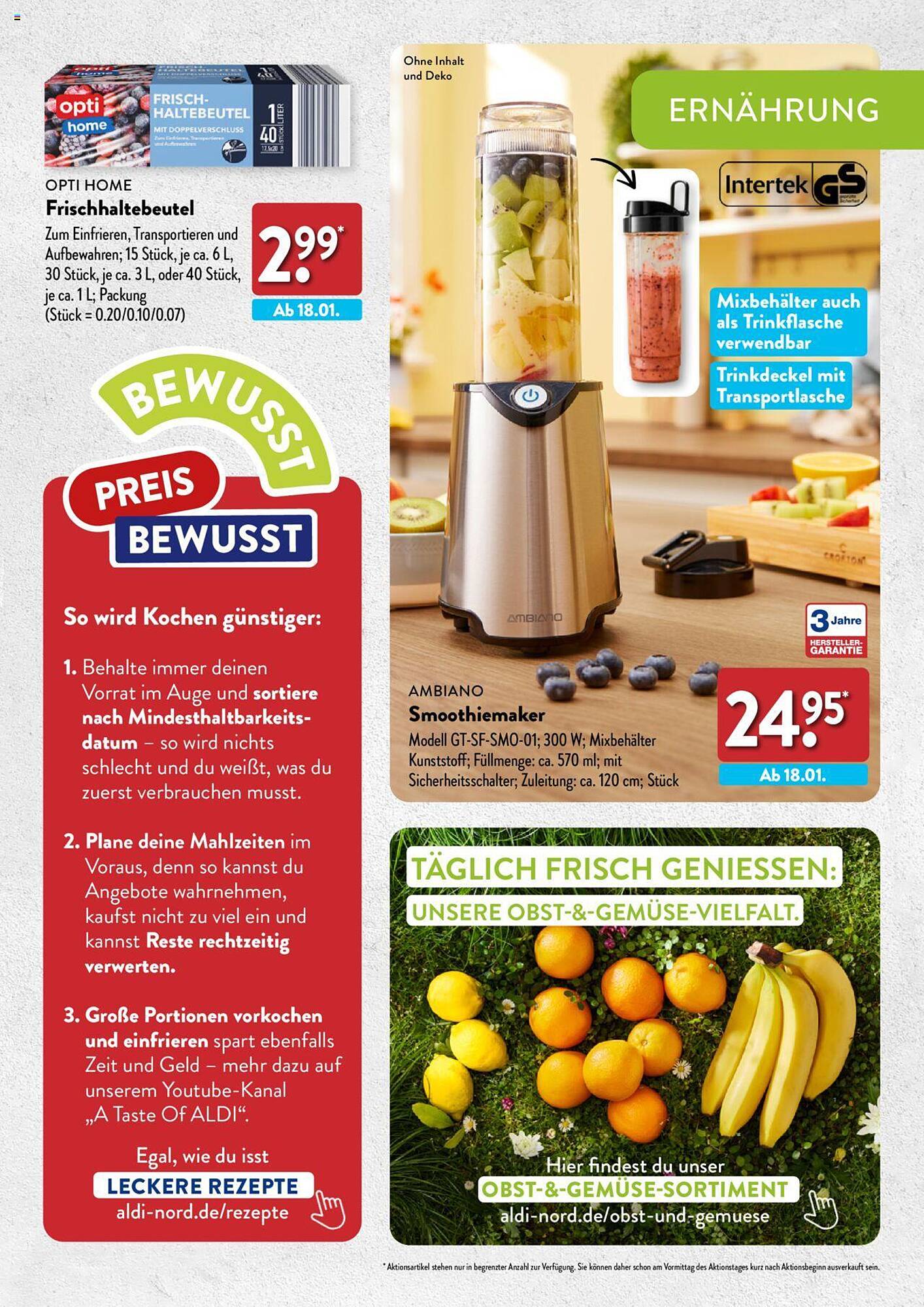 ALDI Nord Prospekt 2 – 20 Januar 2024 Seite 19