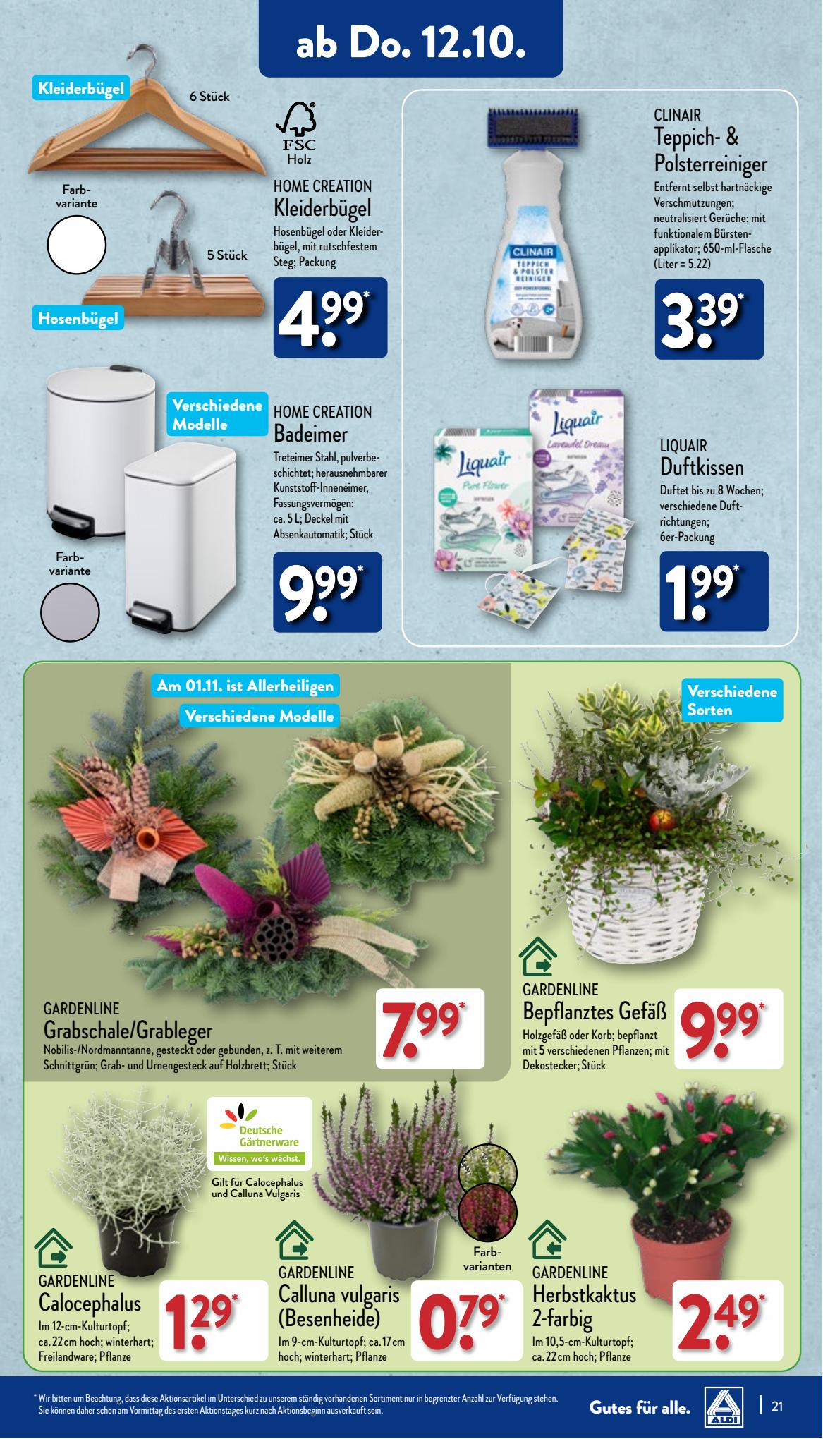 ALDI Nord Prospekt 2 – 5 October 2023 Seite 21