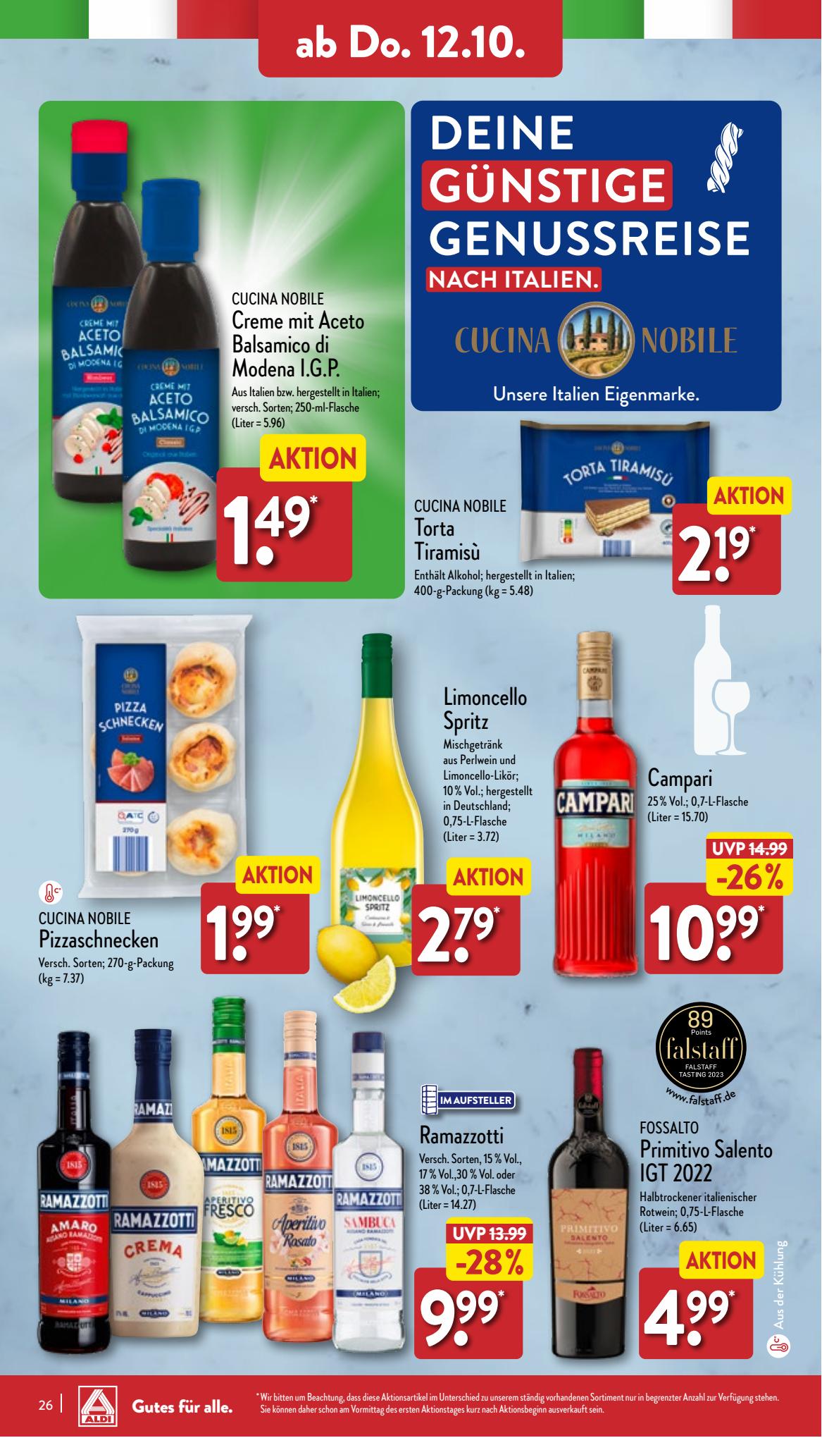 ALDI Nord Prospekt 2 – 5 October 2023 Seite 26