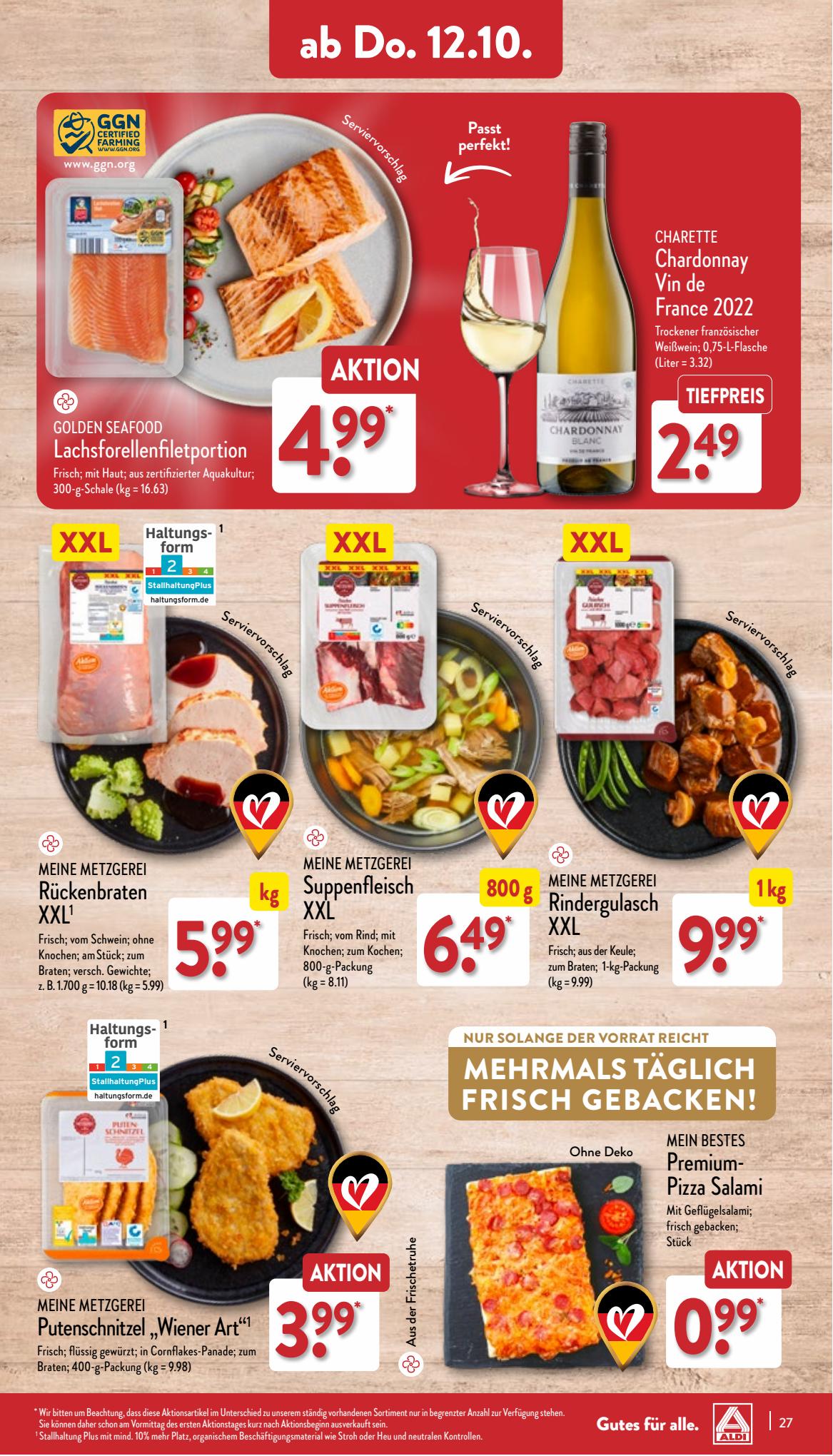 ALDI Nord Prospekt 2 – 5 October 2023 Seite 27