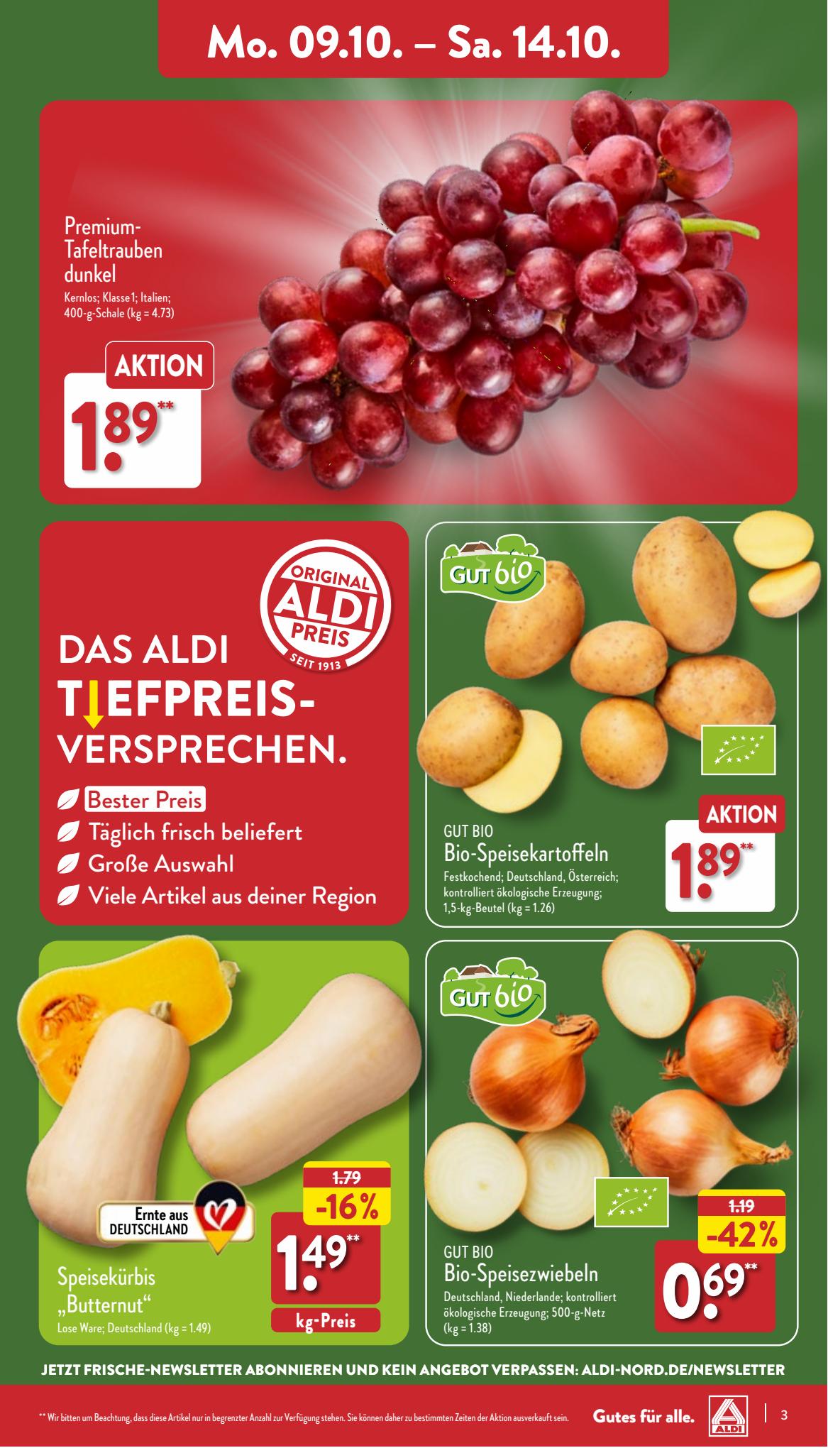 ALDI Nord Prospekt 2 – 5 October 2023 Seite 3