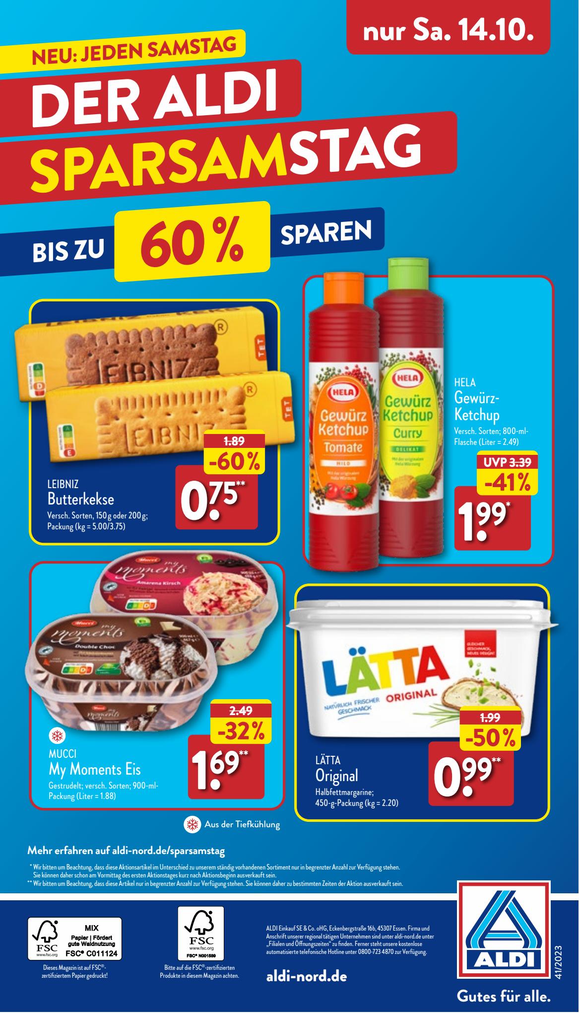 ALDI Nord Prospekt 2 – 5 October 2023 Seite 39