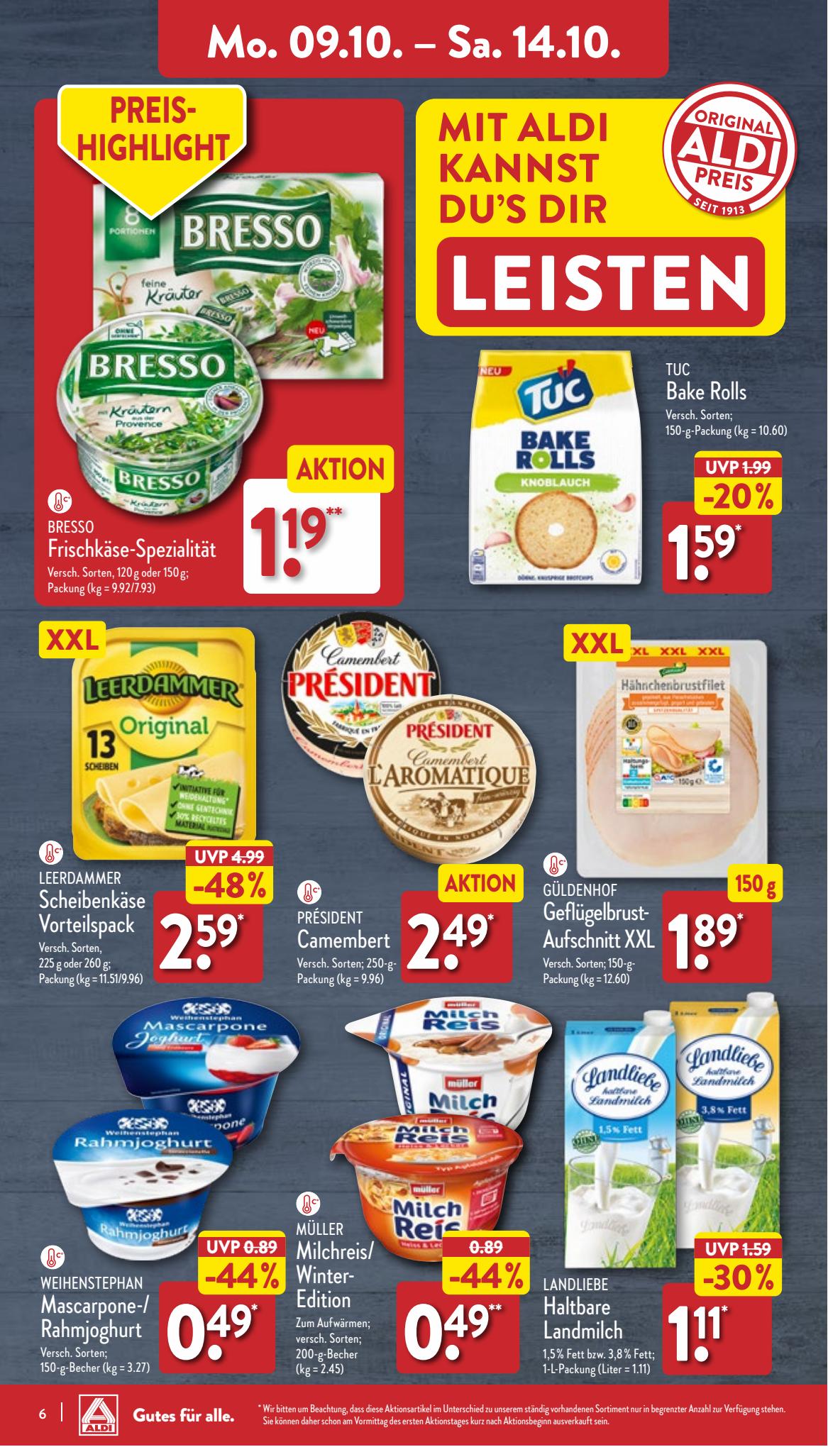 ALDI Nord Prospekt 2 – 5 October 2023 Seite 6