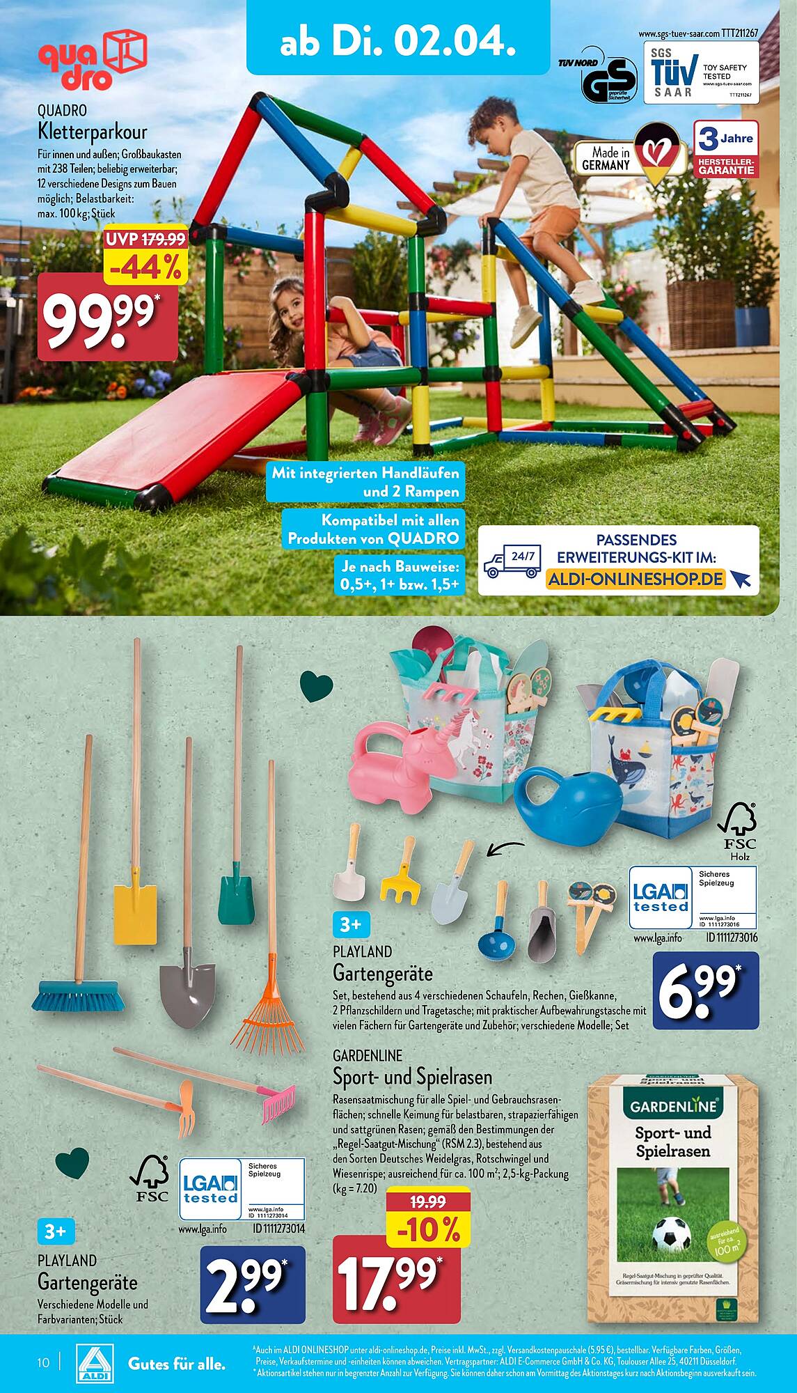 ALDI Nord Prospekt 2 – 6 April 2024 Seite 10