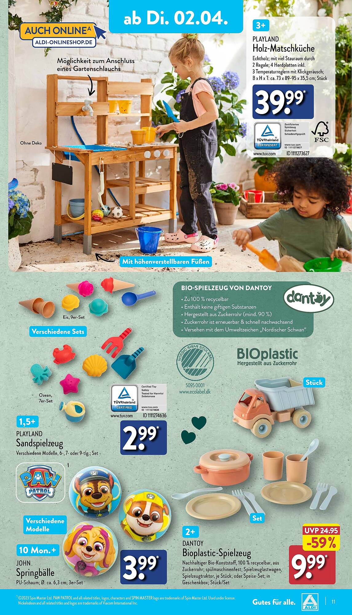 ALDI Nord Prospekt 2 – 6 April 2024 Seite 11